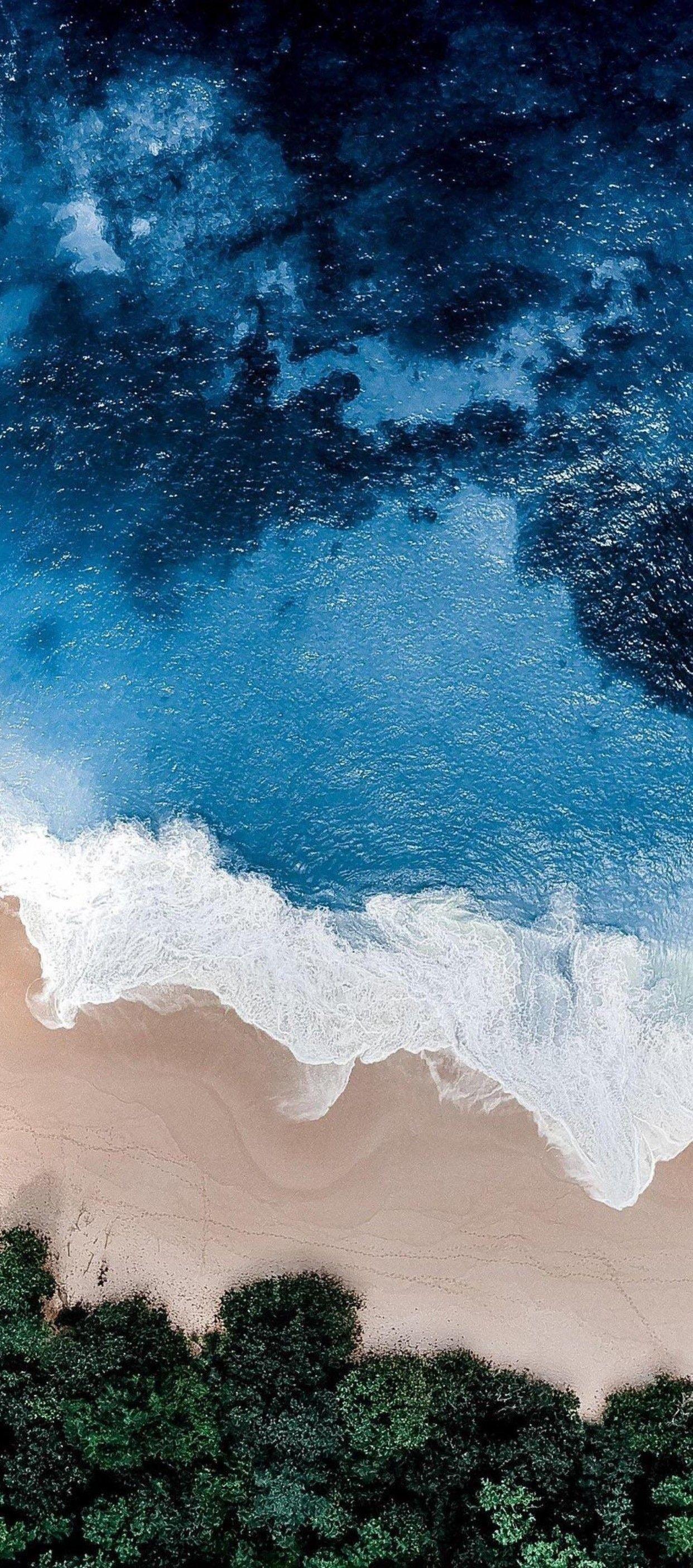 1242x2809 Ocean iPhone Wallpaper Waves