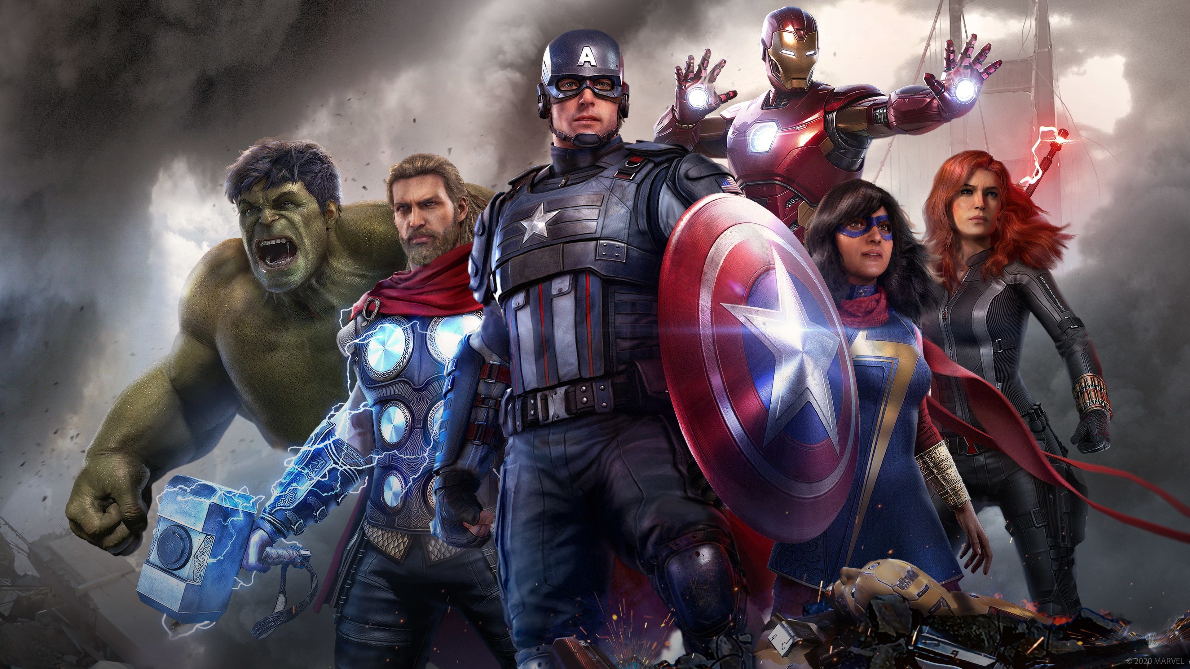 3840x2160 Avengers Wallpaper 4K, PlayStation 5
