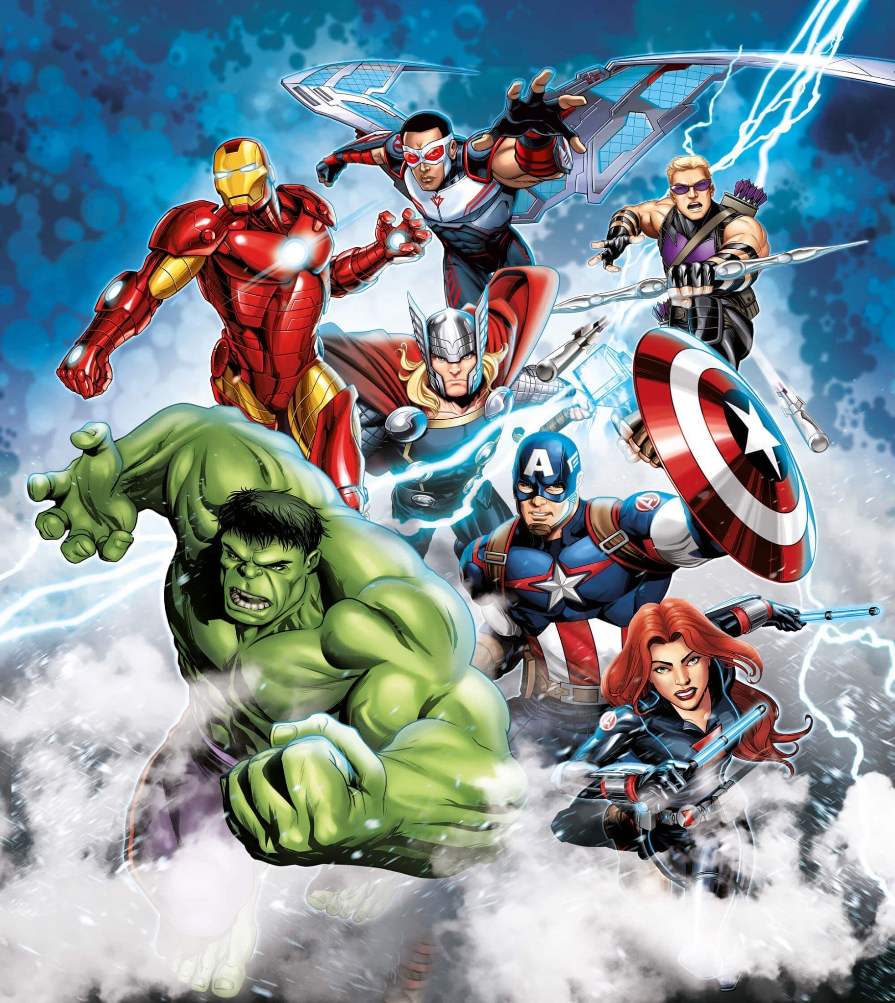 1826x2048 Avengers Premium wall murals. Buy it now