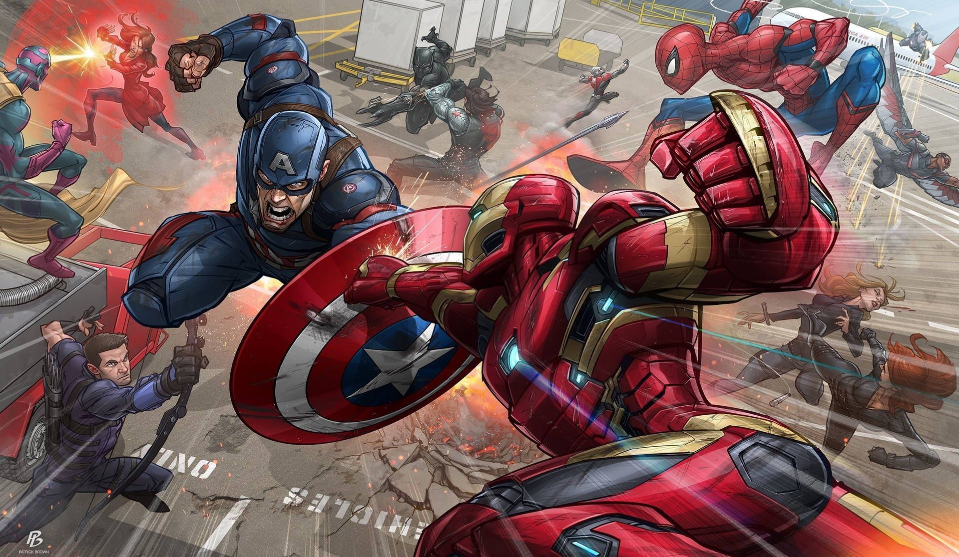 1920x1116 Marvel Avengers Wallpaper