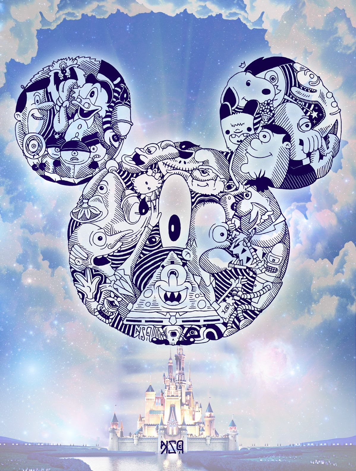 1200x1588 Disney Subliminal - Behance