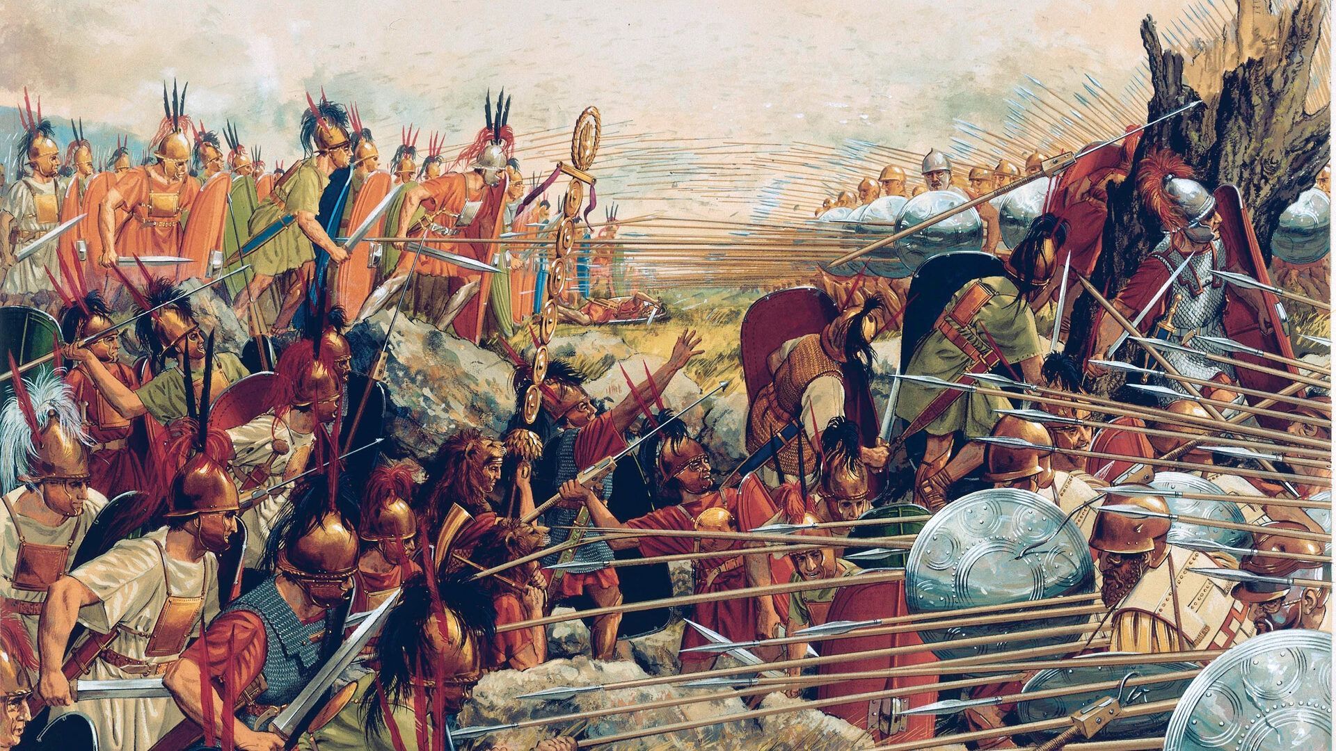 1920x1080 The Battle of Pydna: Roman Army Pluck