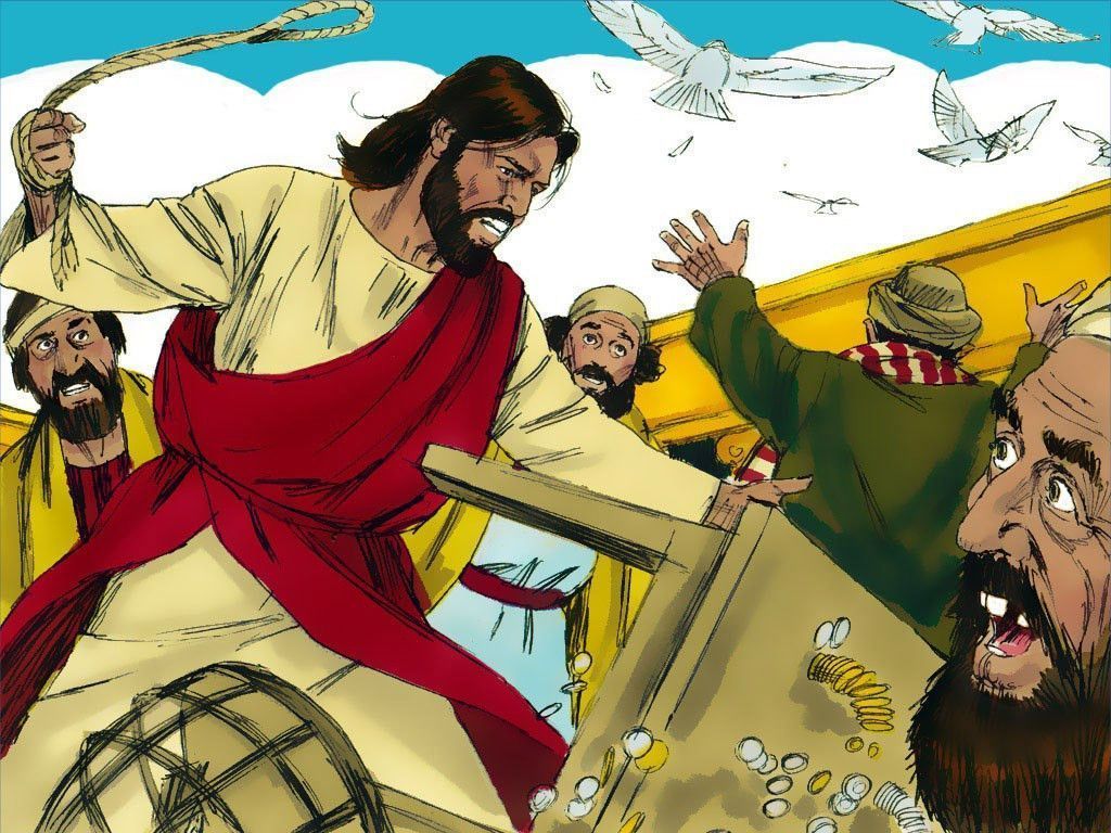 1024x768 Jesus cleanses the Temple