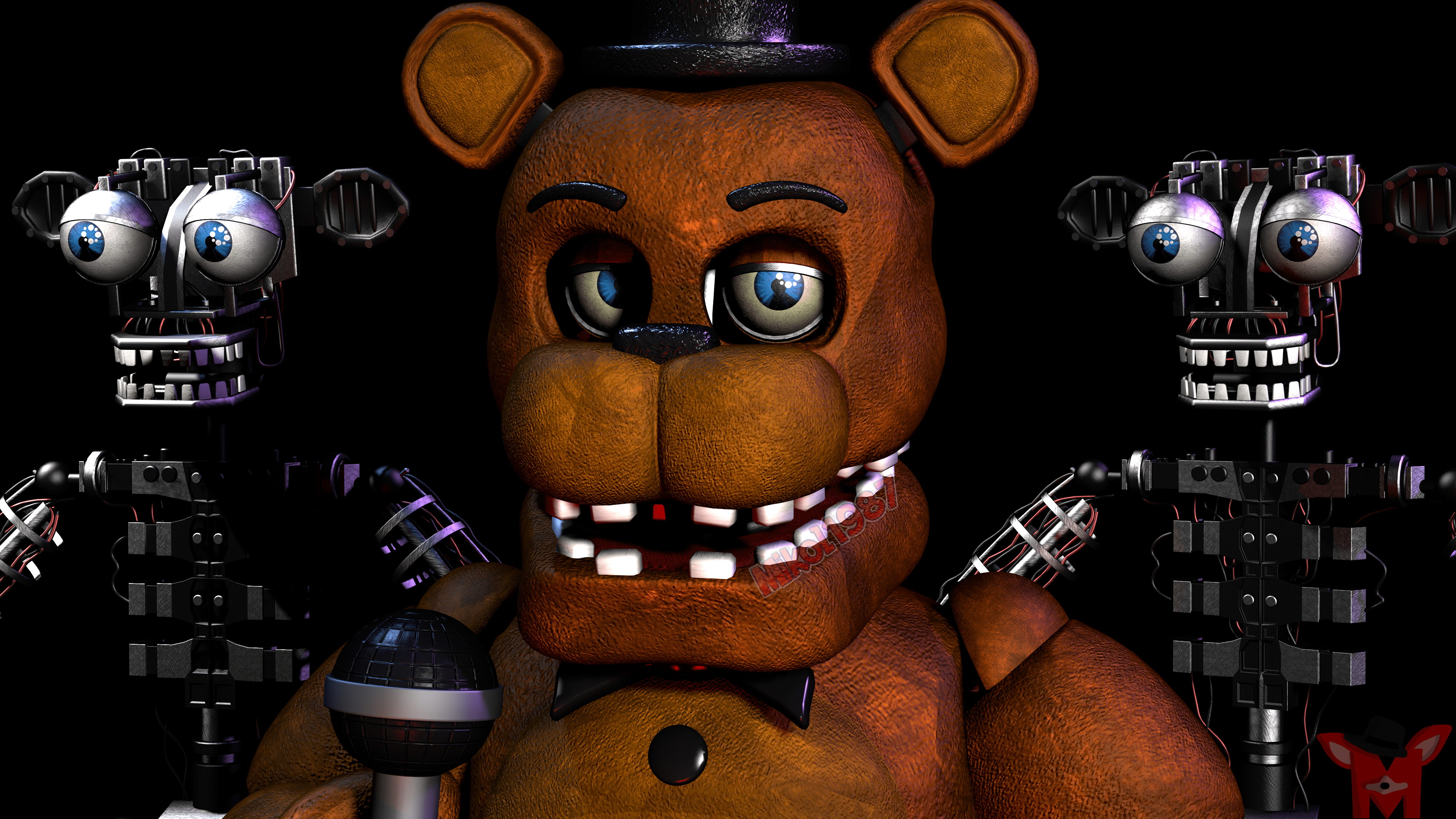 4000x2250 Download Withered Freddy Five Nights