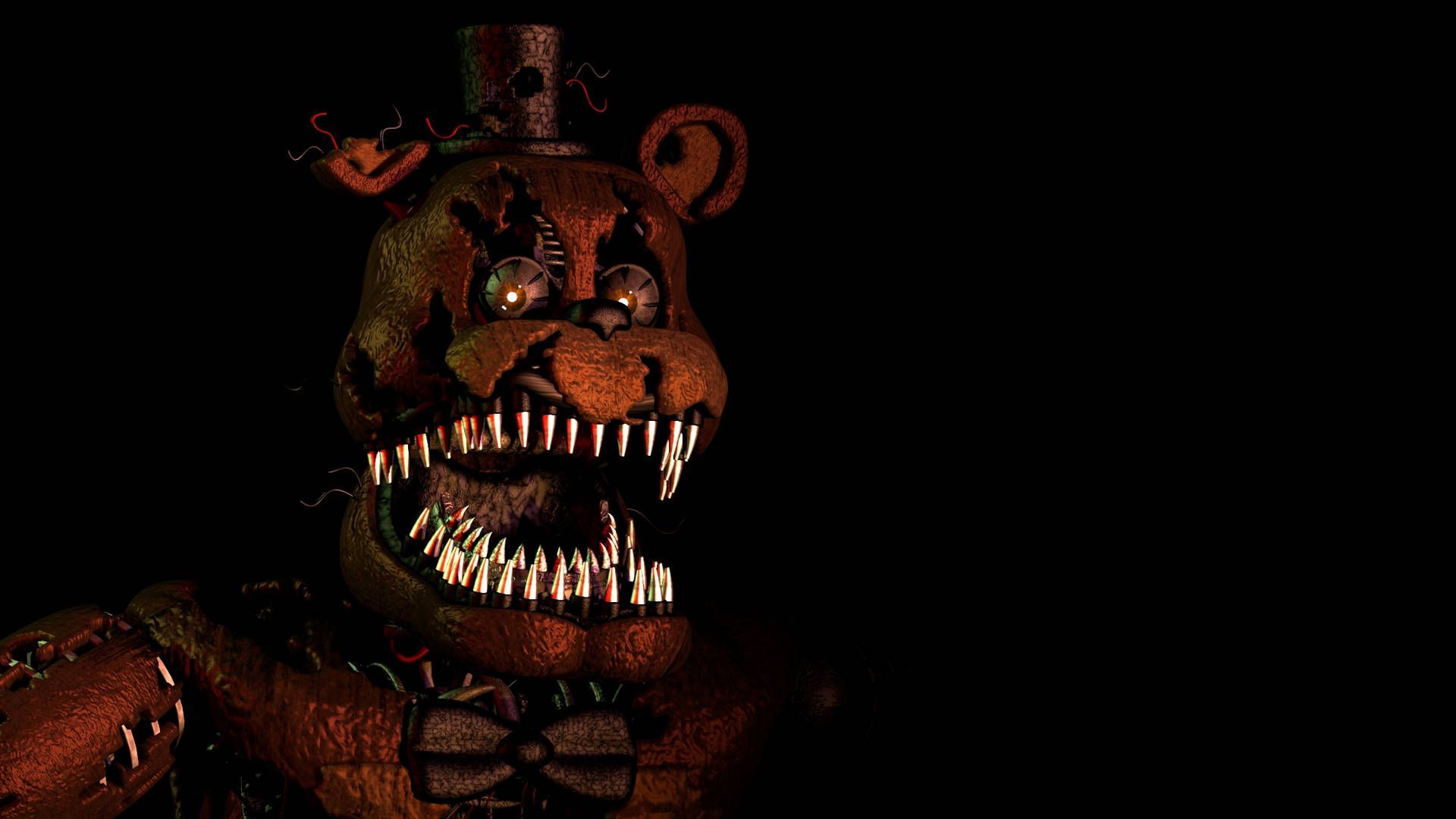 1920x1080 Nightmare Freddy Withered Version