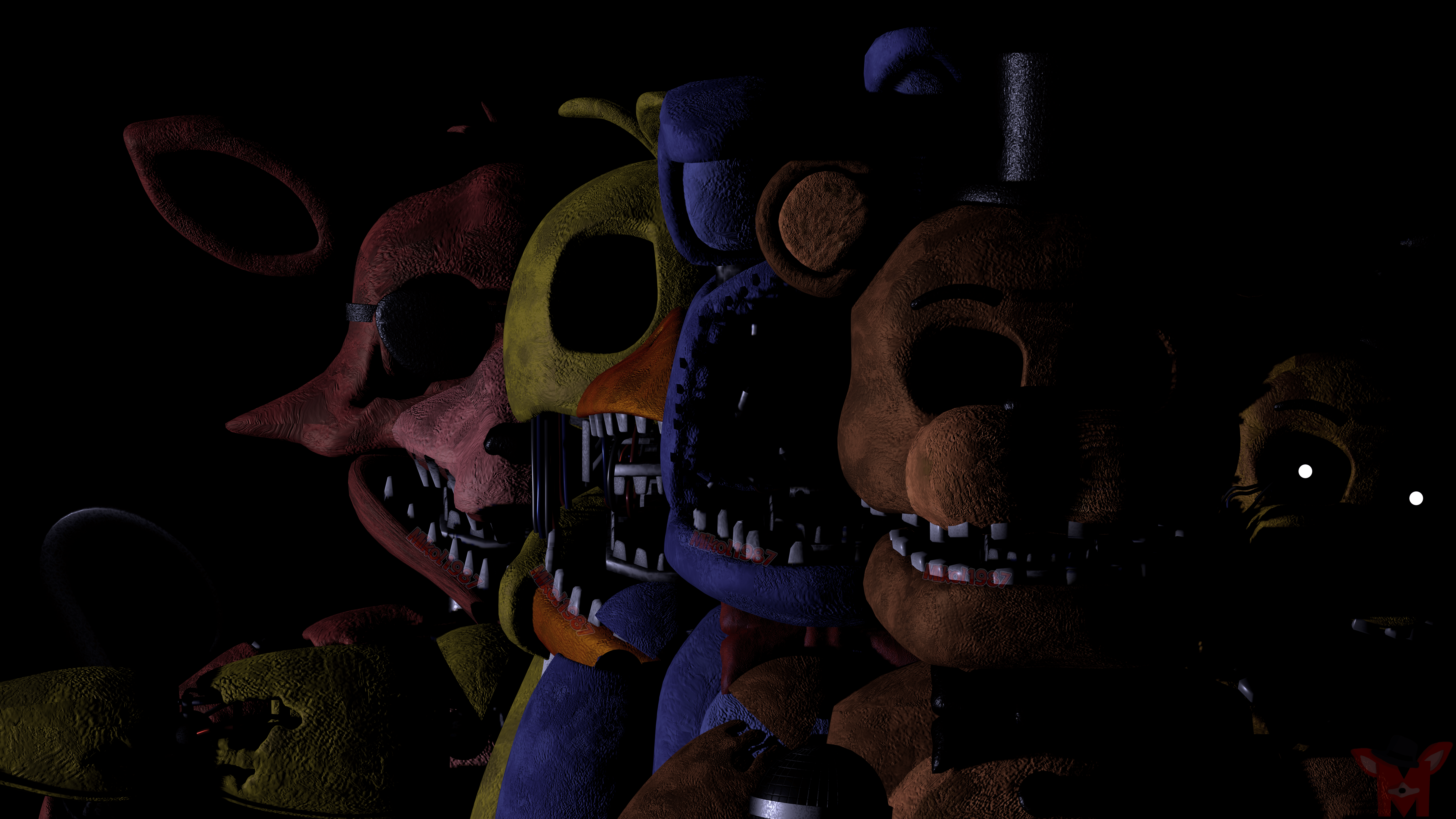8000x4500 Download Withered Freddy Five Nights