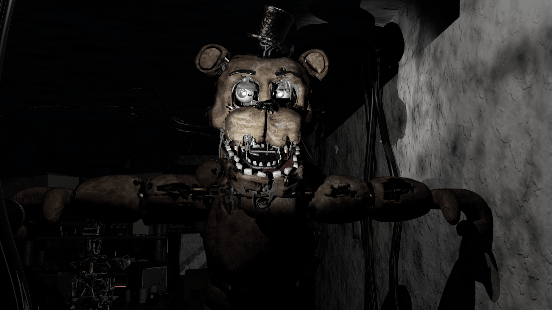 1920x1080 Withered Freddy