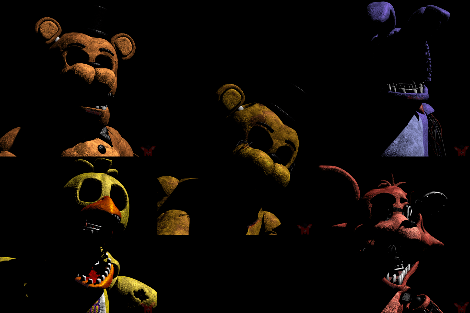 1920x1280 Download Withered Freddy Five Nights