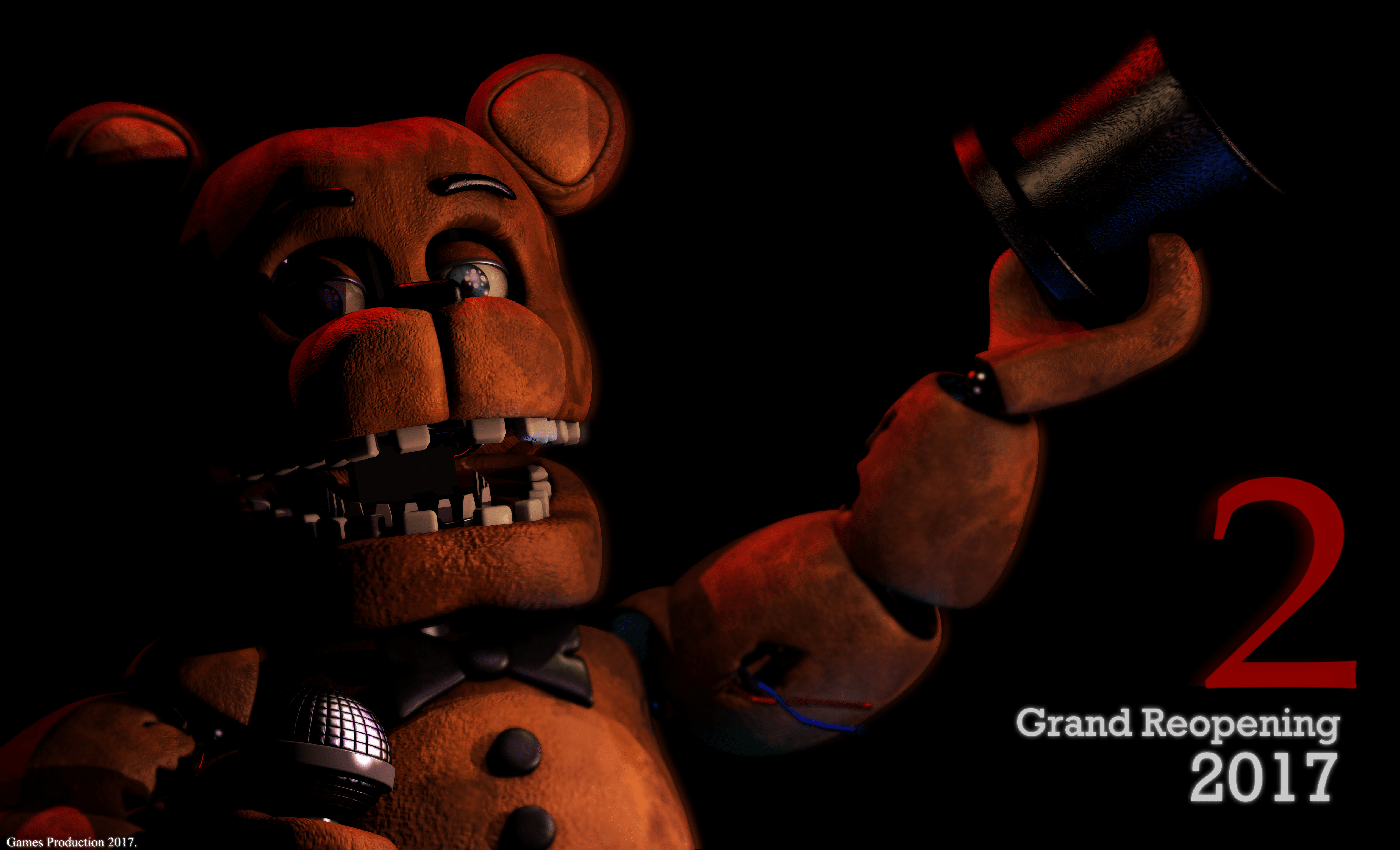 5096x3096 Withered Toy Freddy Wallpaper