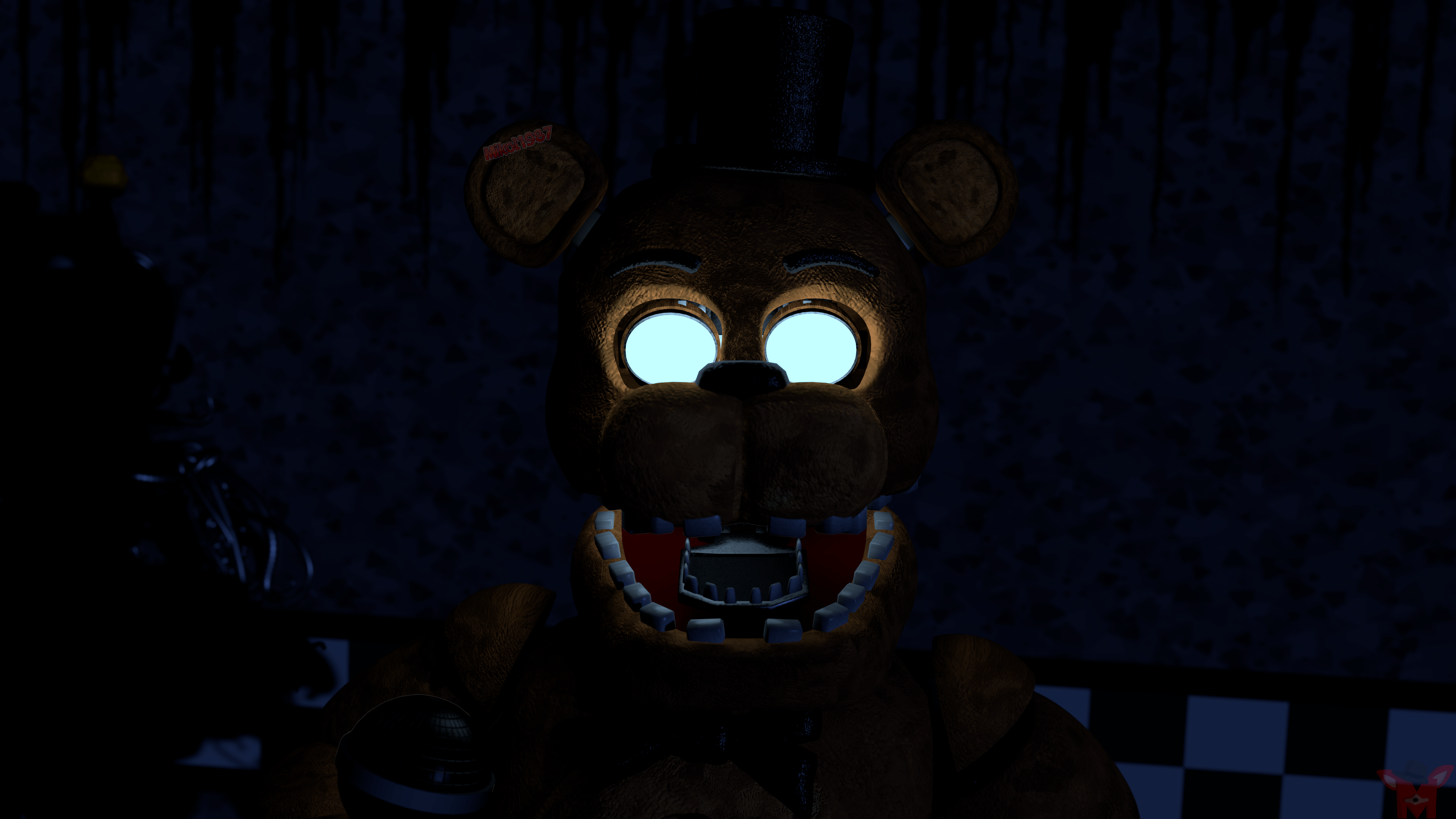 8000x4500 Download Withered Freddy Five Nights
