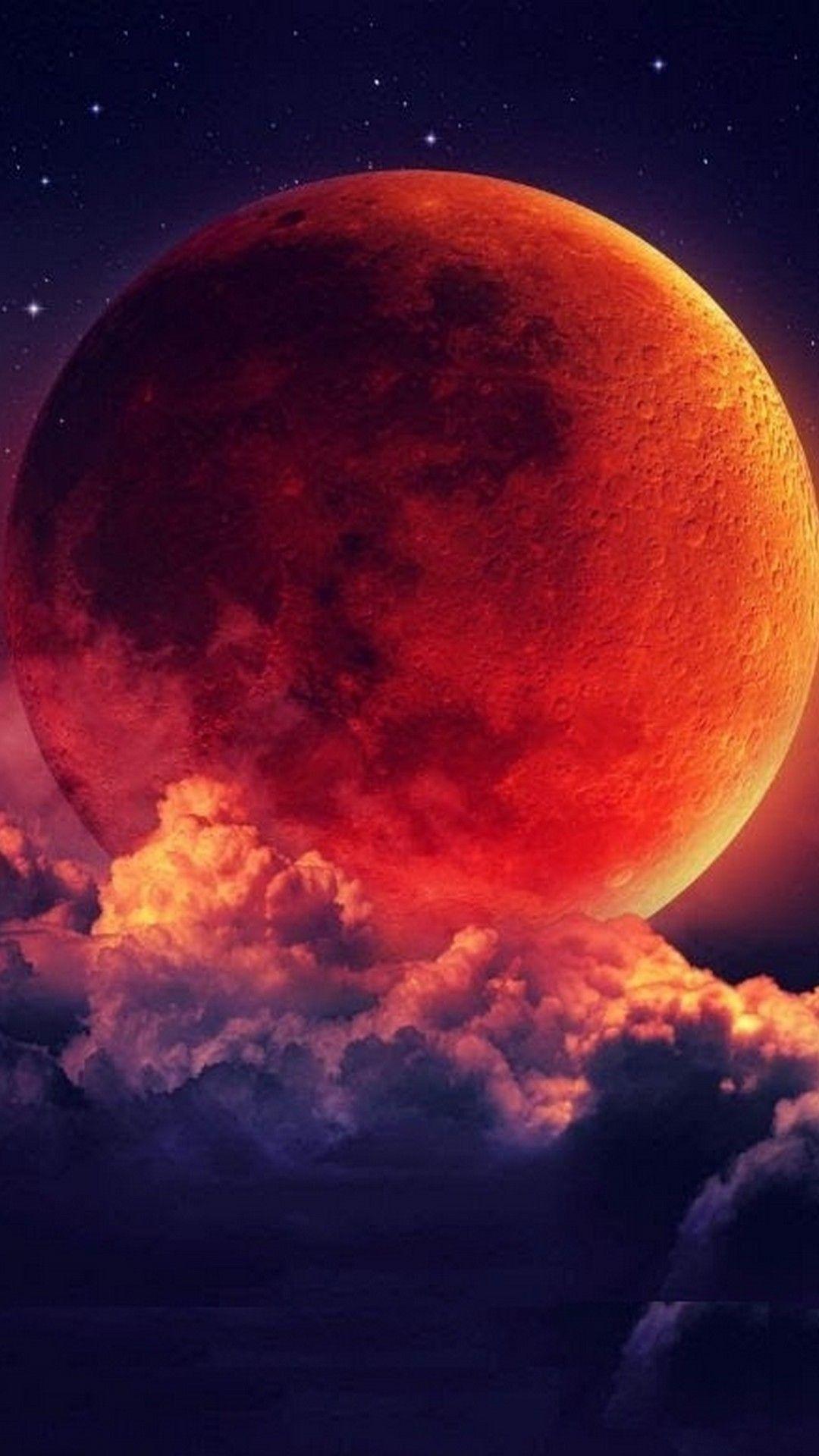1080x1920 Blood Moon Hình Nền iPhone