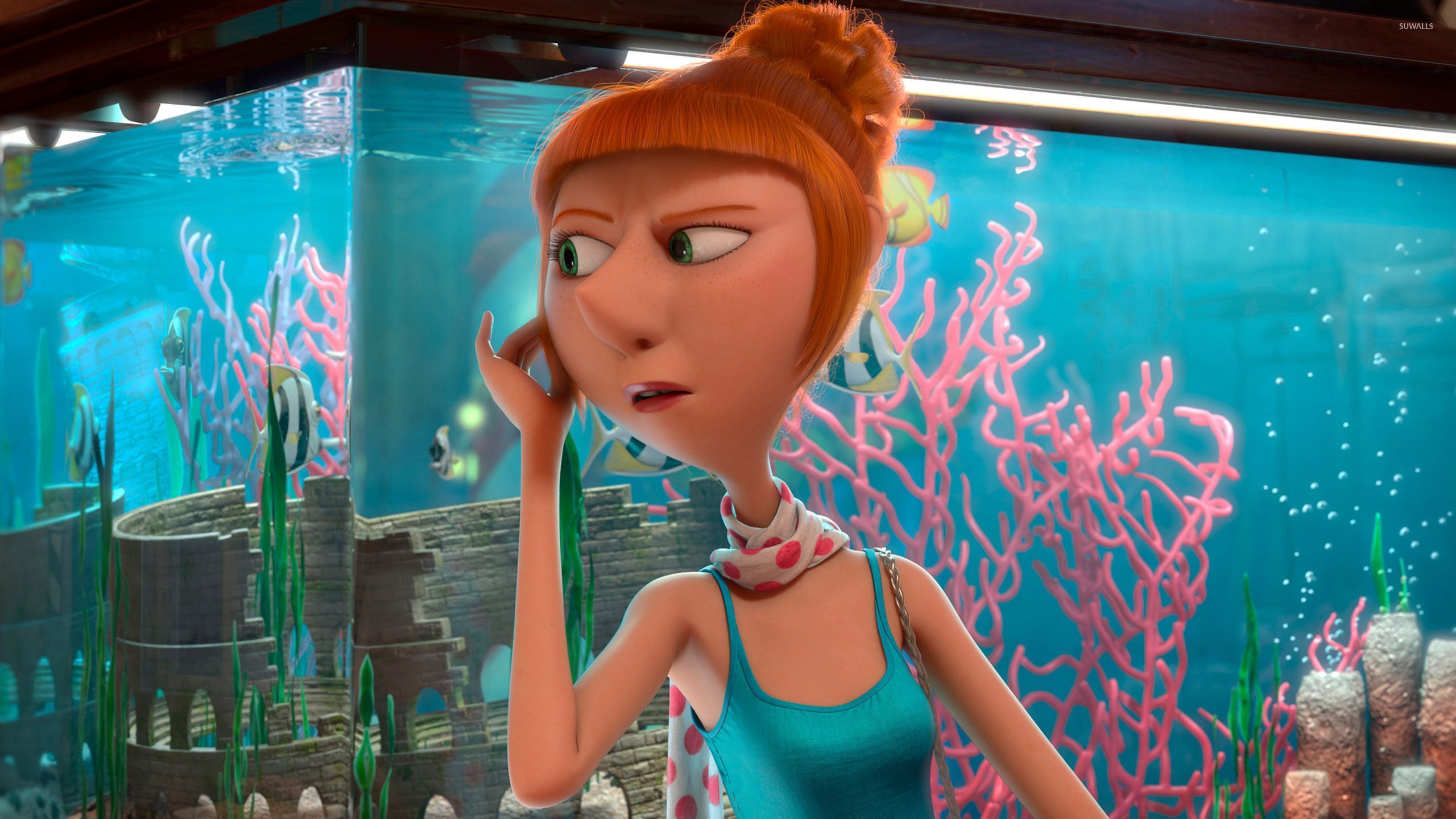 2560x1440 Lucy Wilde in Despicable Me 2 wallpaper