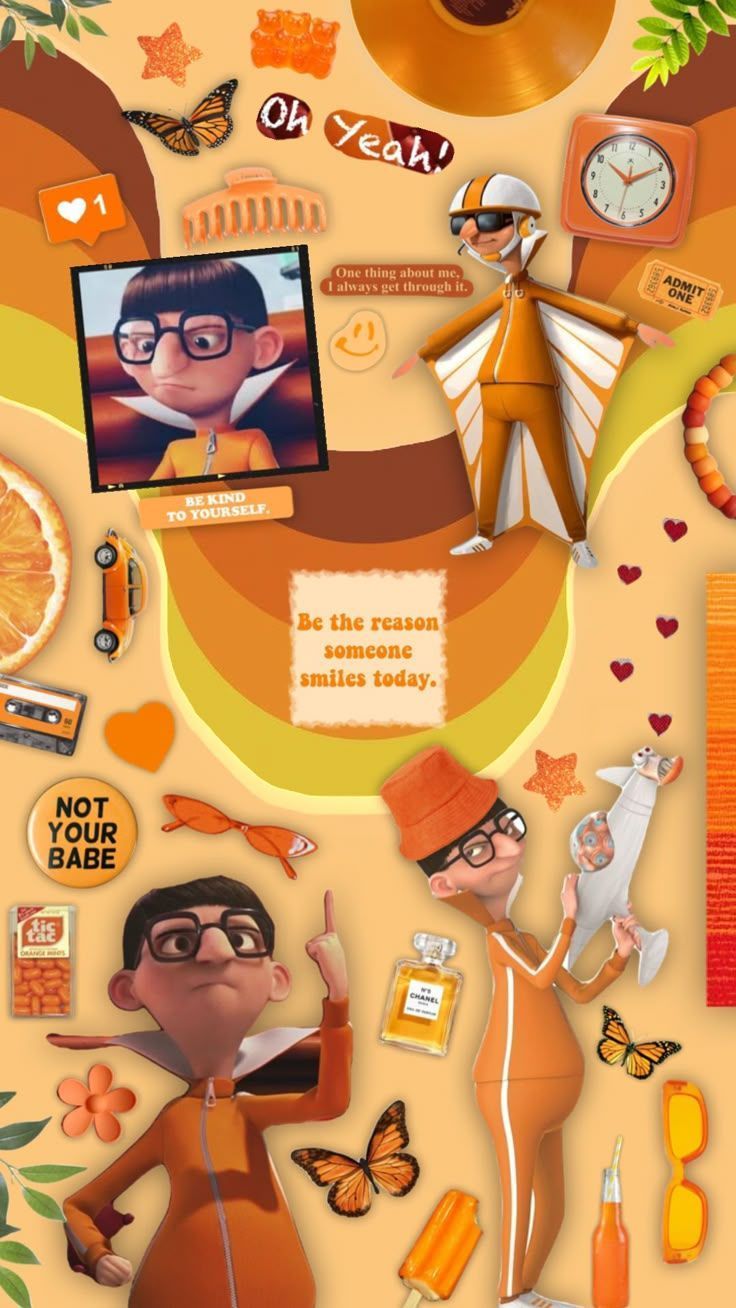 736x1308 vector #despicableme #orange #meme