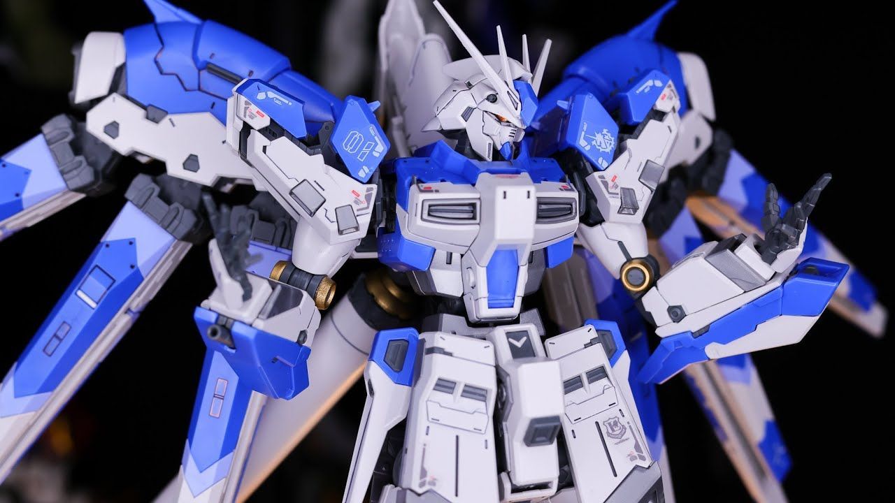 1280x720 GUNPLA!. RG Hi Nu Gundam 4K Review