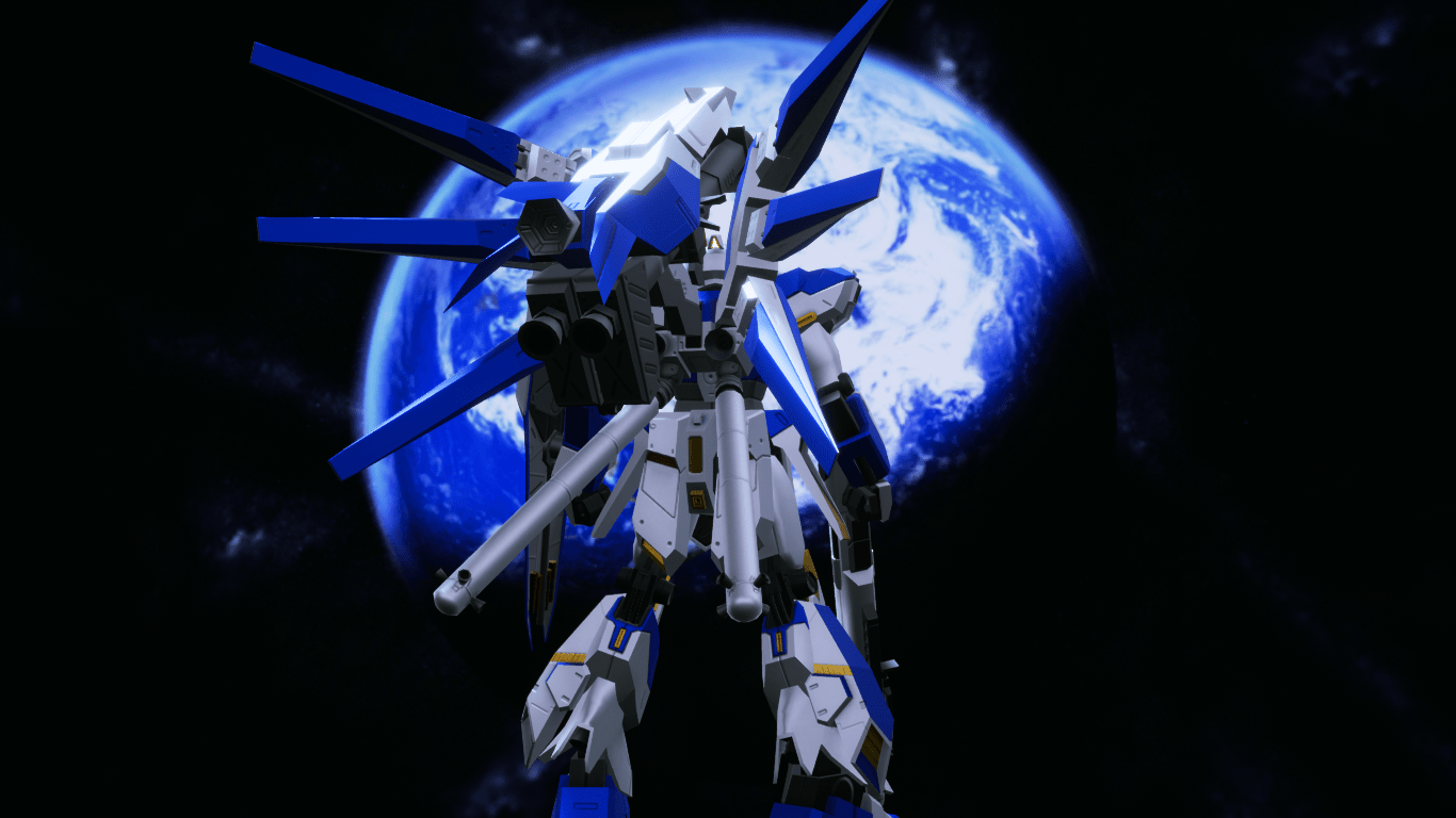 1366x768 Hi Impact Nu Gundam