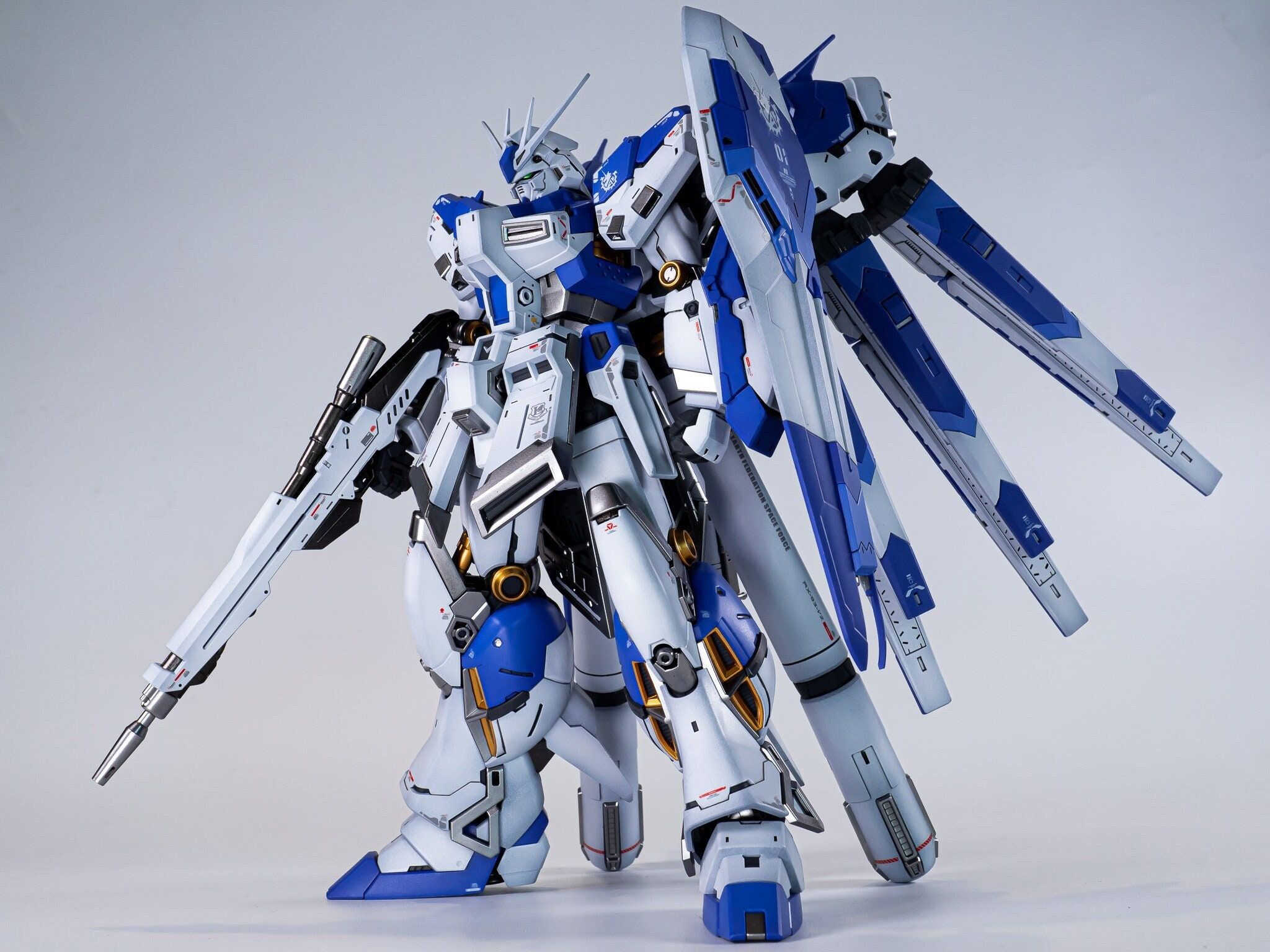 2048x1536 Painted Bandai RG 1 144 Hi Nu Gundam
