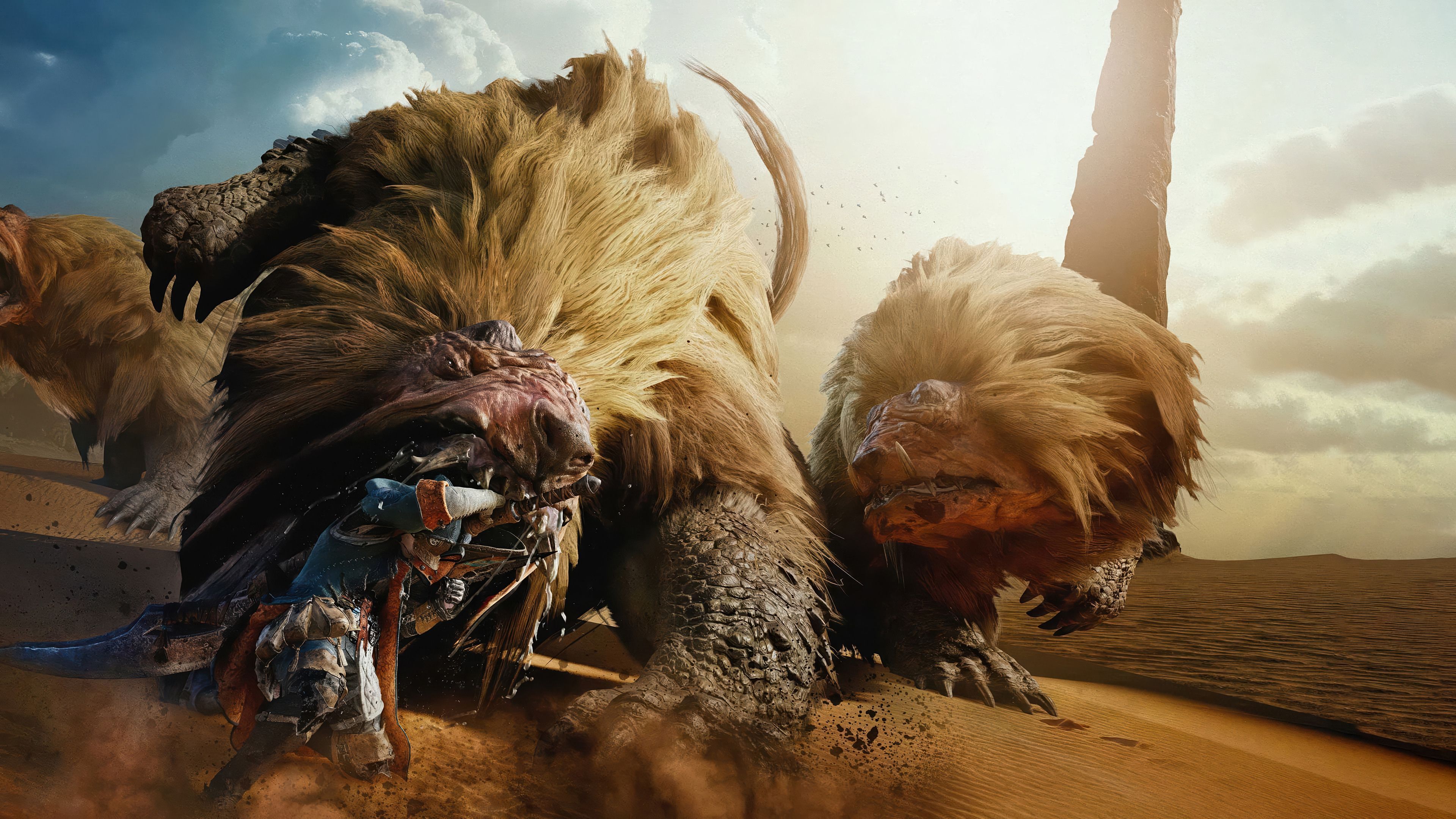 3840x2160 Monster Hunter Wilds Wallpaper 4K HD PC