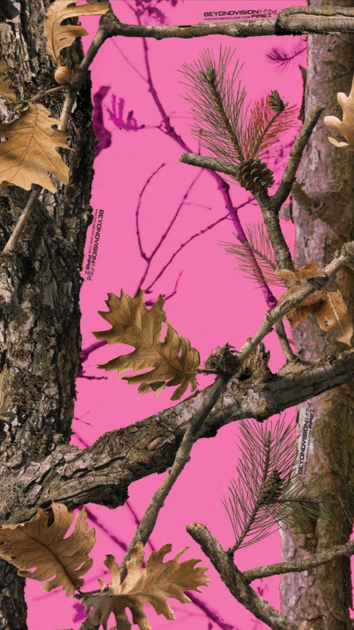 Pink Heart Camo Digital Wallpaper  JKM Fine Art Photography