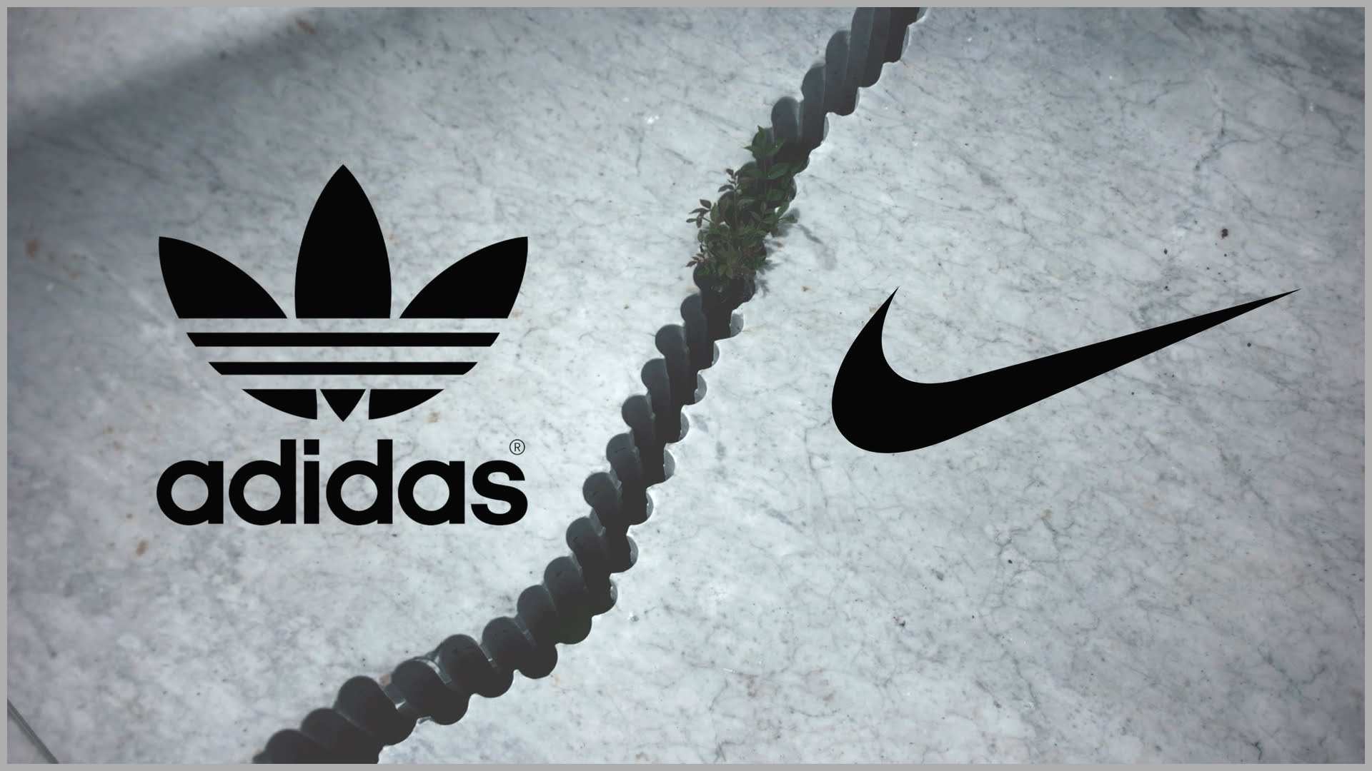 nike and adidas background