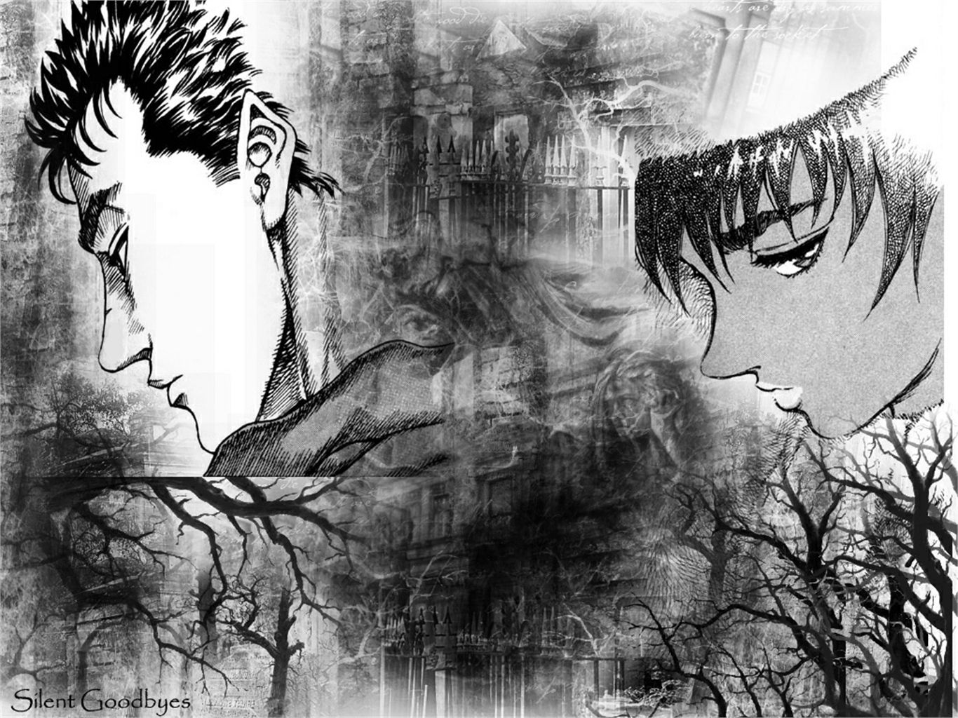 1366x1024 Anime Berserk Wallpaper