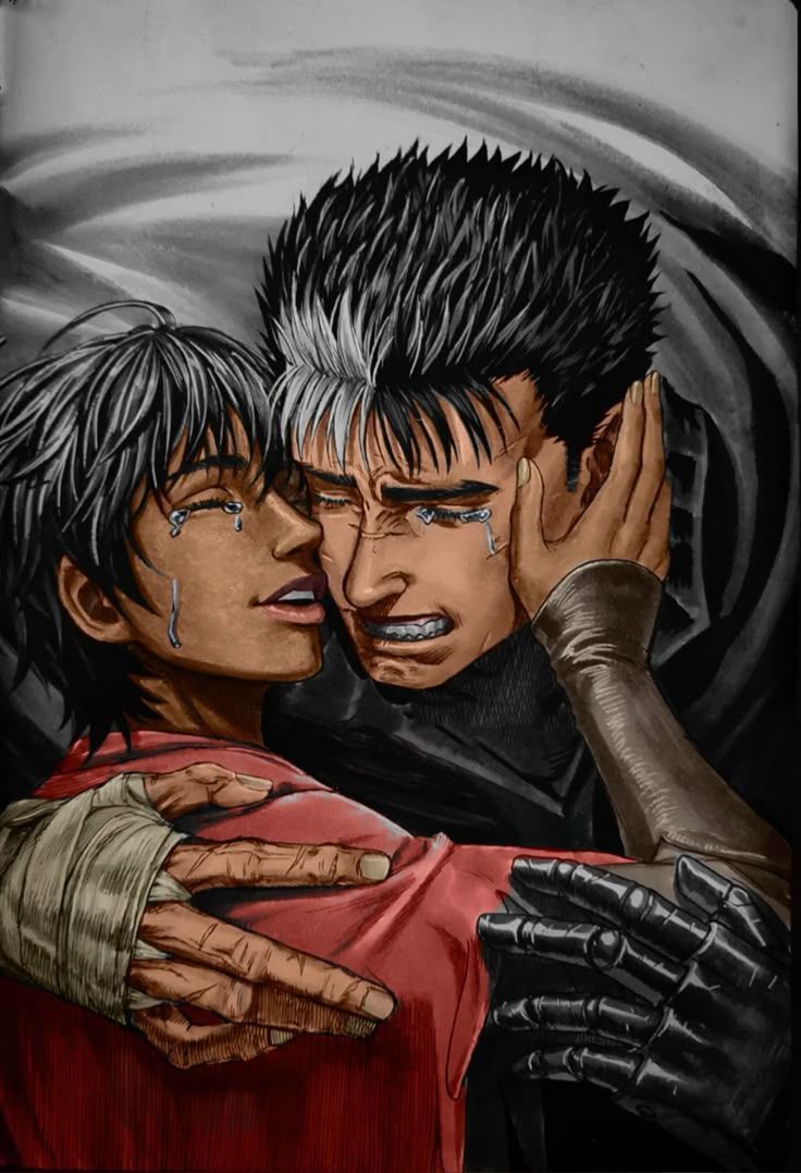 736x1077 Berserk guts casca