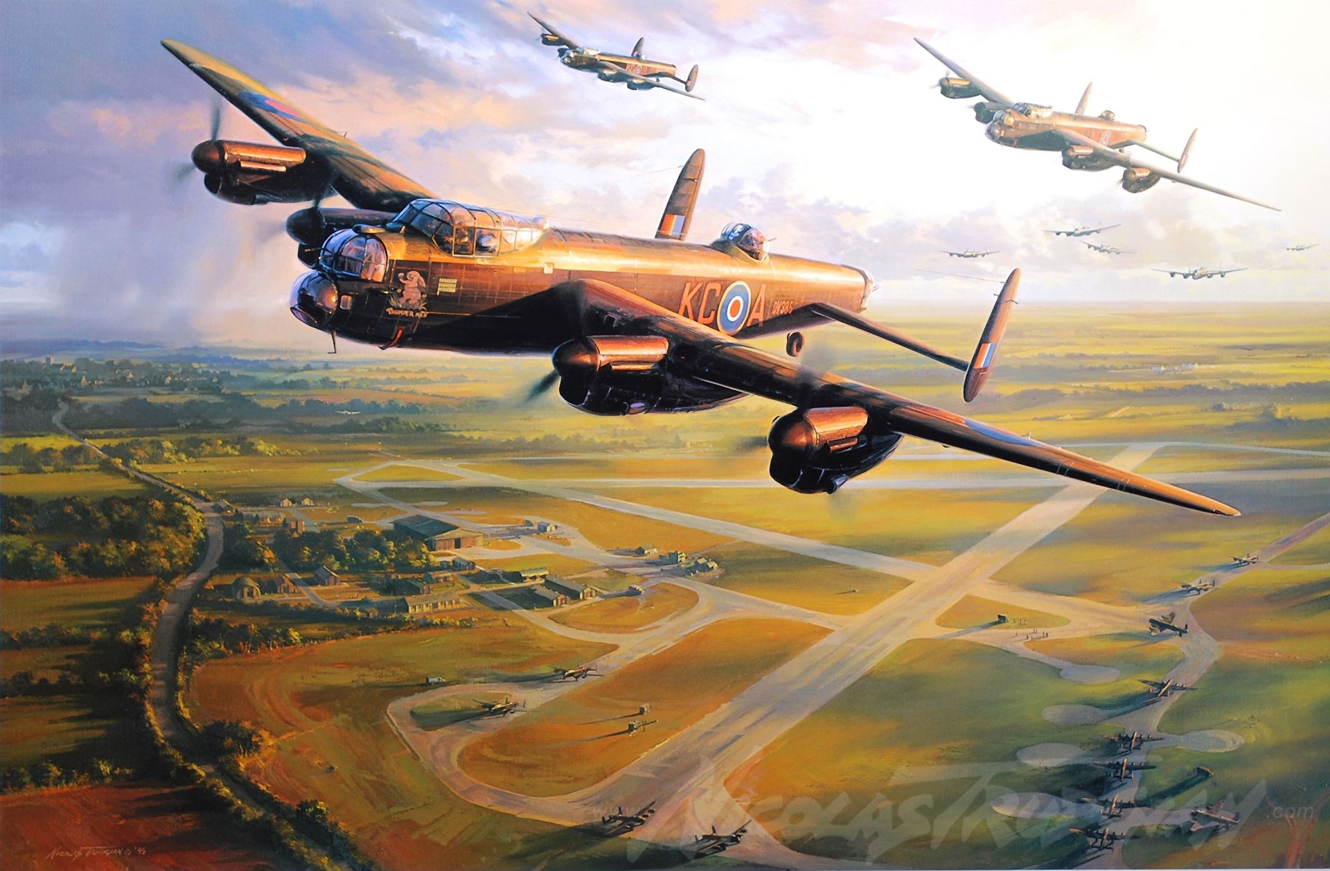 1920x1257 Wallpaper aircraft, war, art, airplane