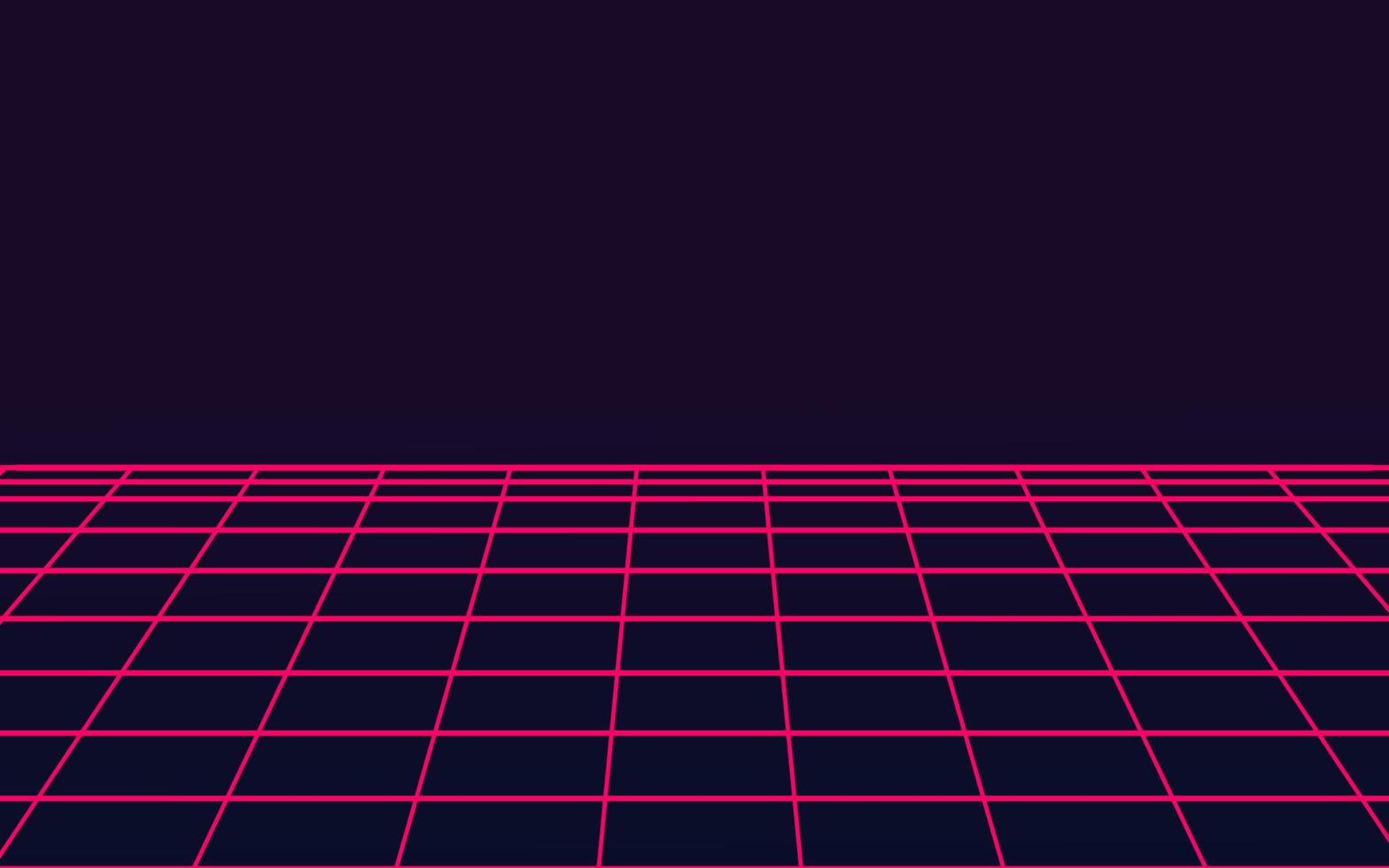 1568x980 Neon Grid Vector Art, Icon