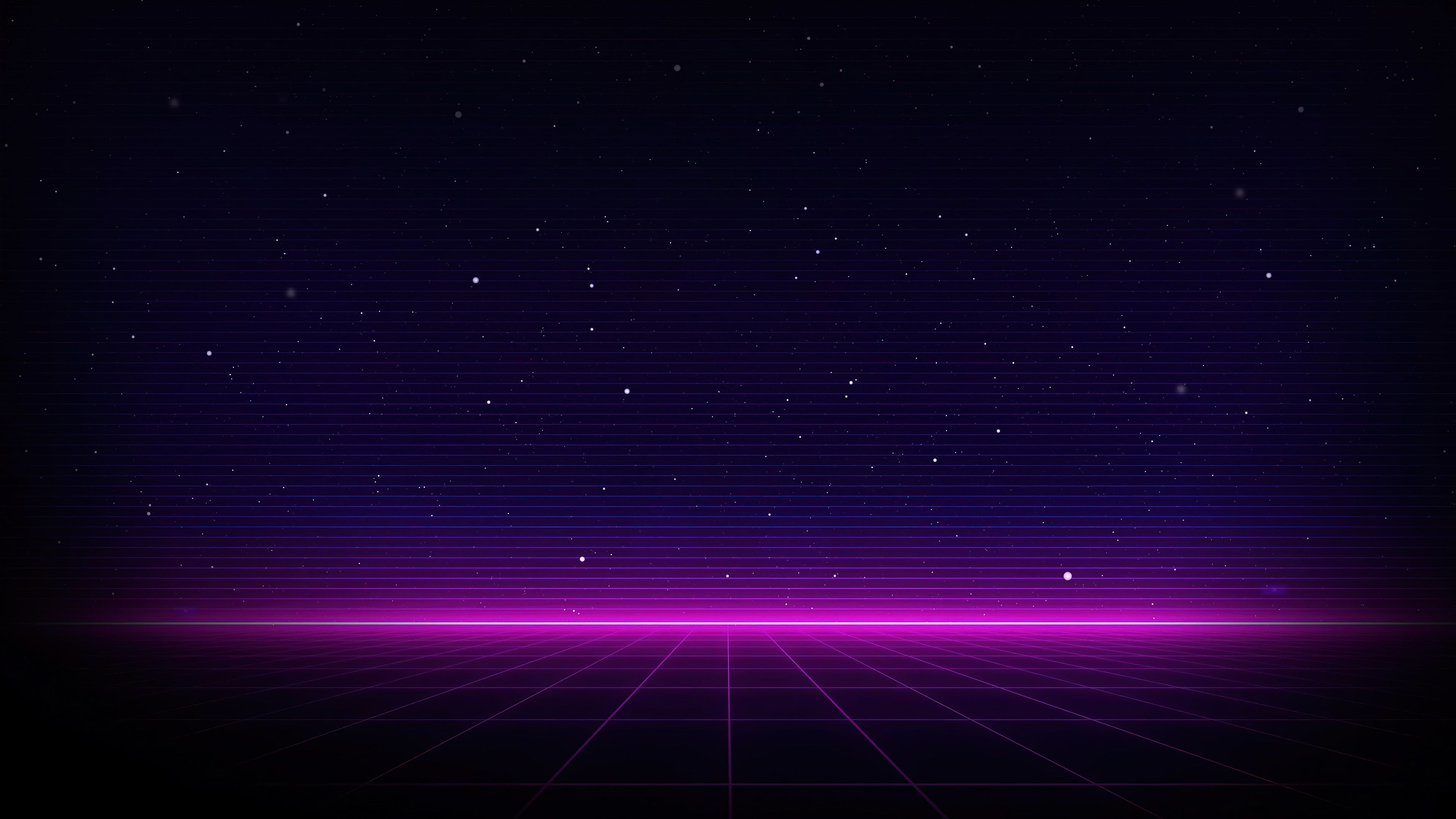 3840x2160 Vibrant Synthwave Retro Wave Neon