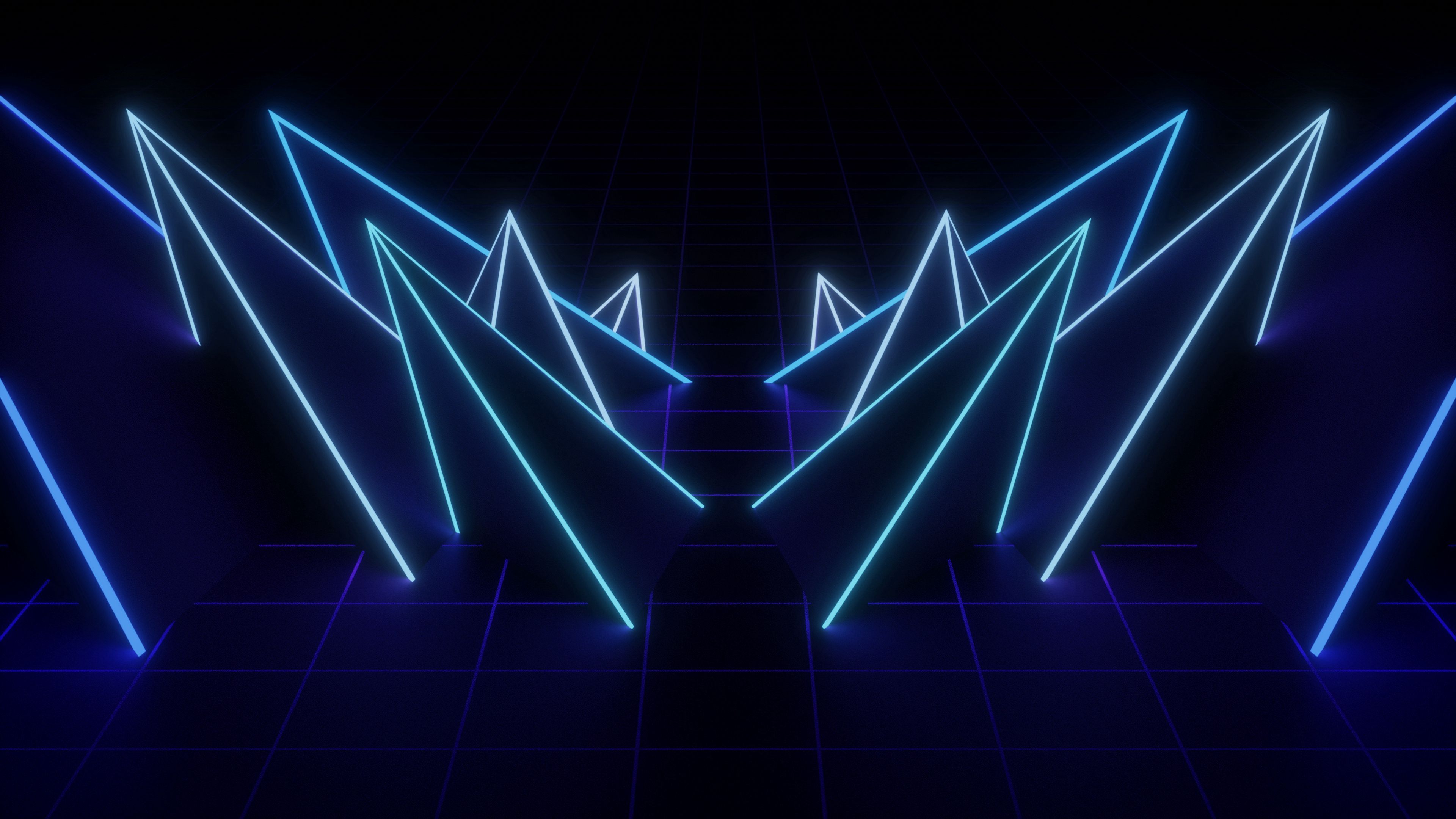 Neon Grid Wallpapers Top Free Neon Grid Backgrounds WallpaperAccess