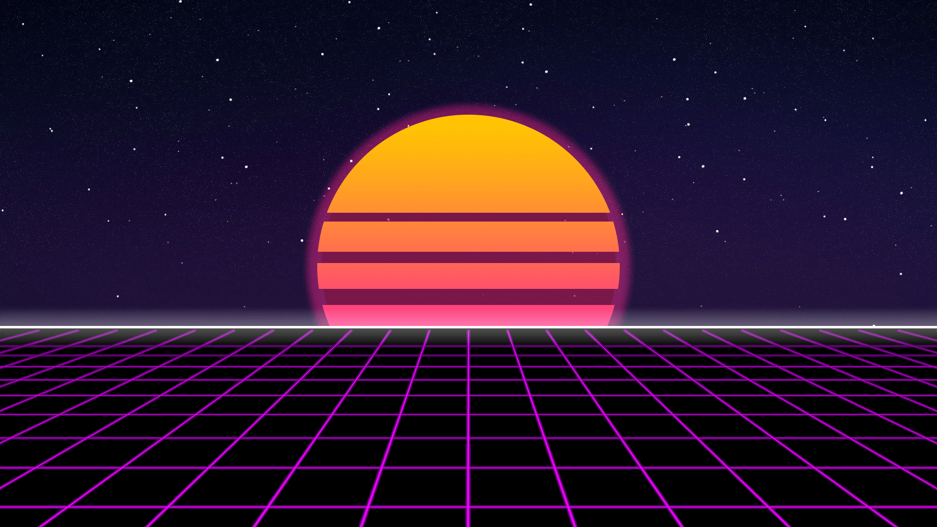 1920x1080 Outrun: The Aesthetic Deconstructed