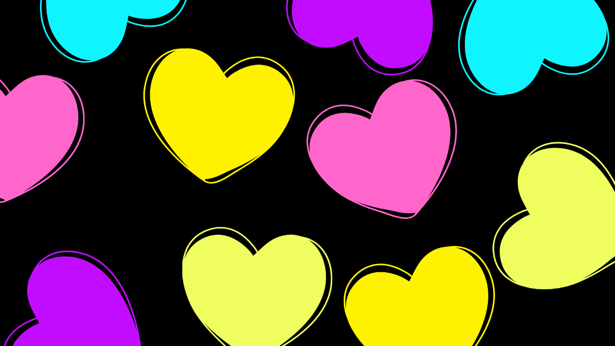 1200x675 Neon Grid Pattern Background Template