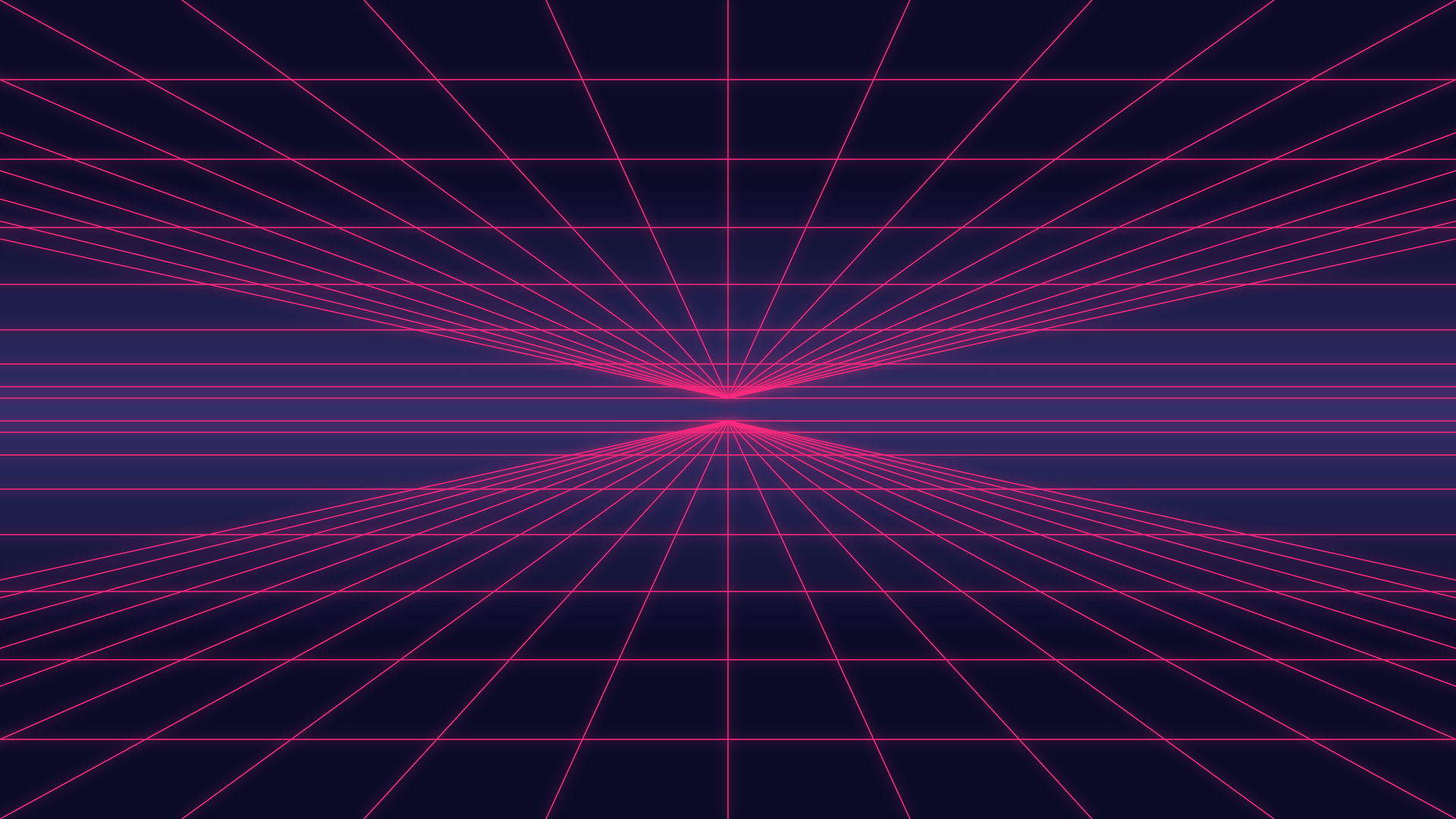 1920x1080 Neon Grid Wallpaper
