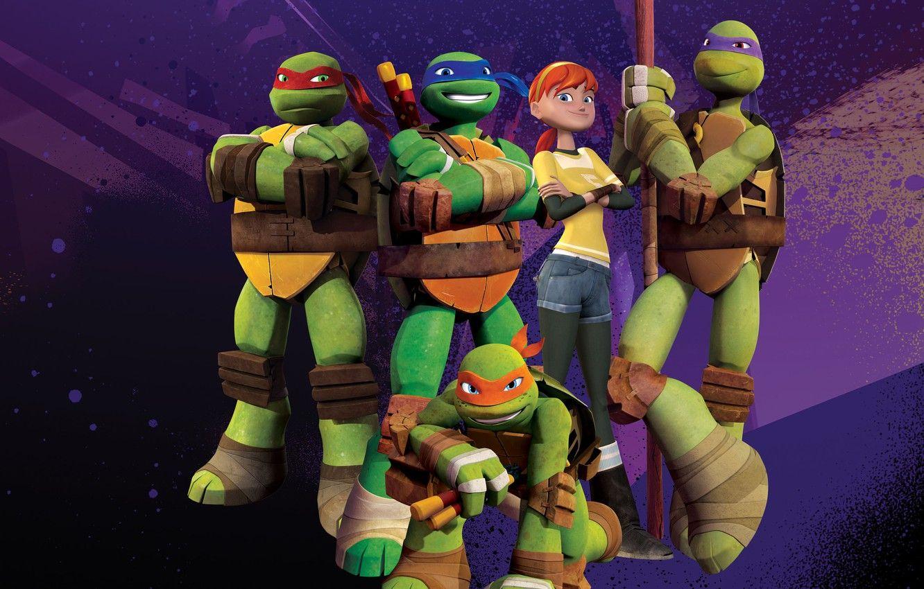 1332x850 Wallpaper Green, TMNT, Raphael, Leonardo, Donatello, Teenage