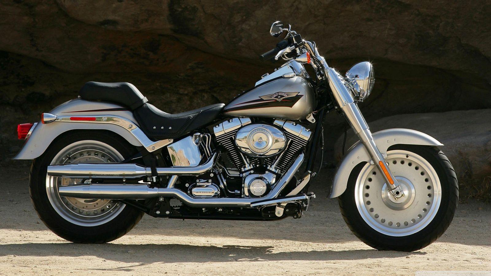 1600x900 Harley Davidson FLSTF Fat Boy ❤ 4K HD Desktop Wallpaper for 4K