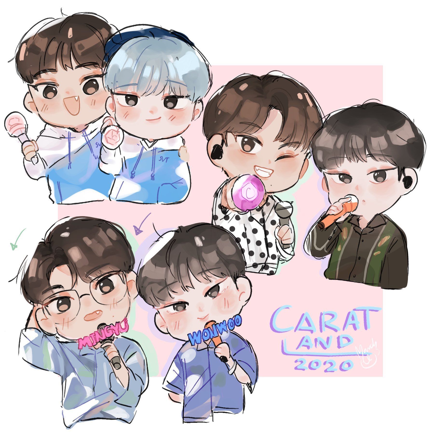 Minwon Seventeen Wallpapers - Top Free Minwon Seventeen Backgrounds ...