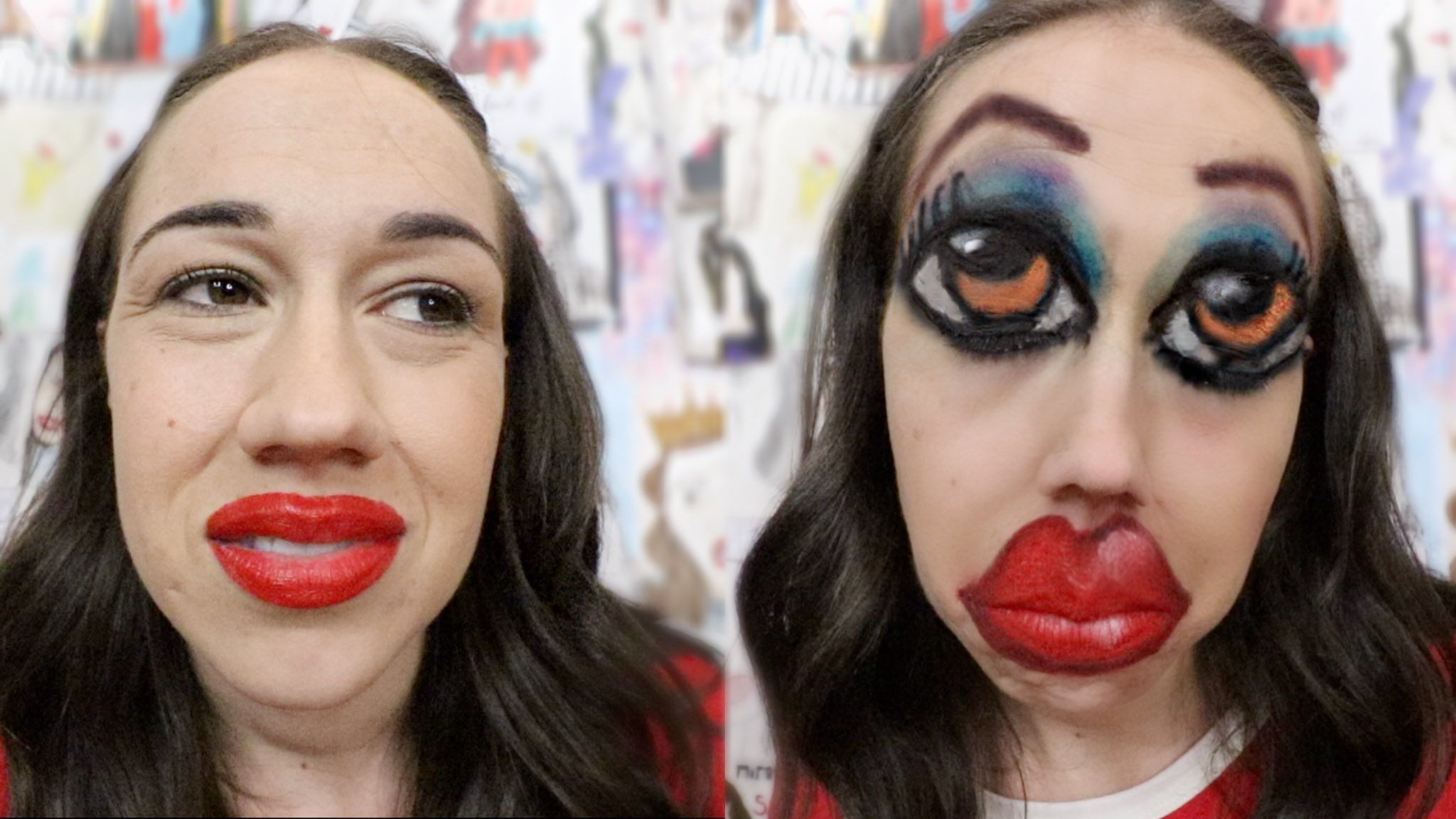 2048x1152 i turned myself into a bratz doll. waxh