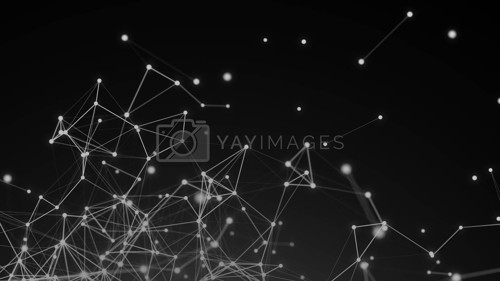 1600x900 Abstract connection dots. Technology