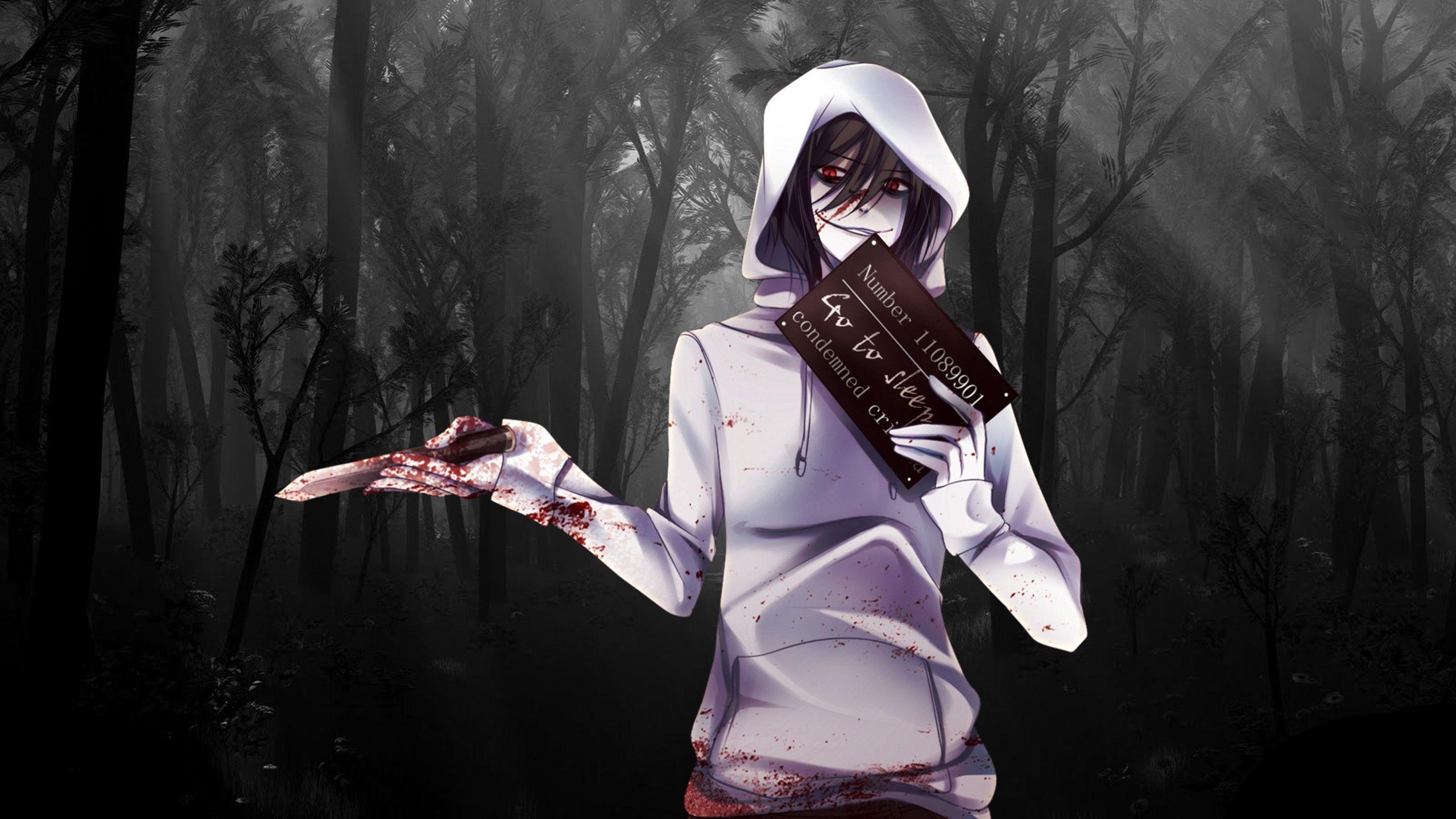 creepypasta jeff the killer wallpaper