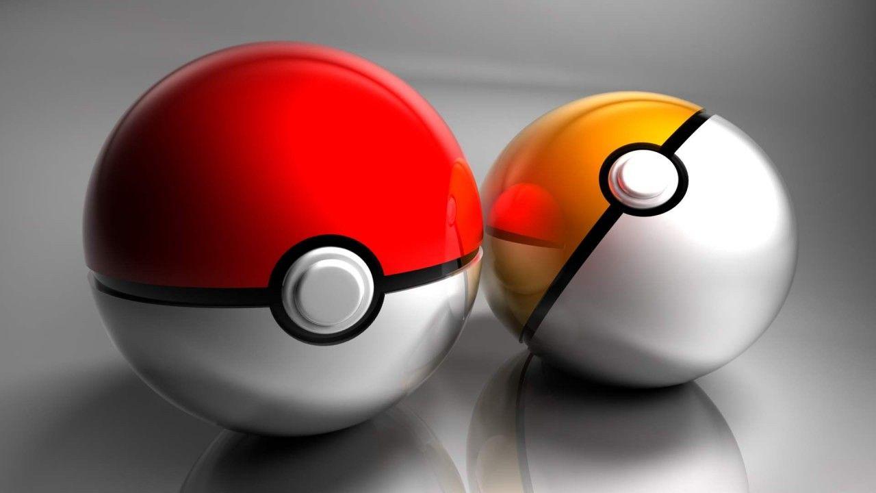 1280x720 Pokeball, pokeballs, pokemon, christmas, anime wallpaper