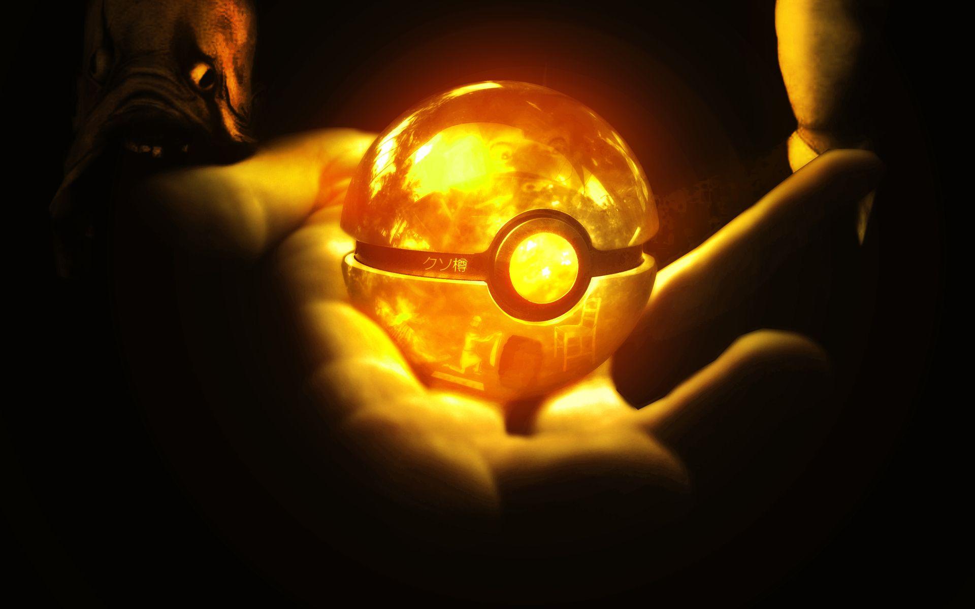 1920x1200 Anime Spheres Pokemon Globes Glowing Fantasy