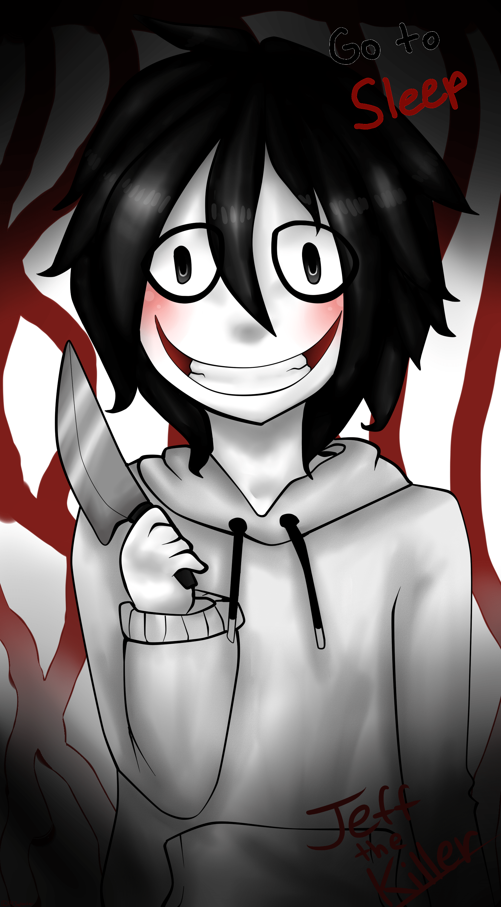 1677x3035 Jeff The Killer Wallpaper HD