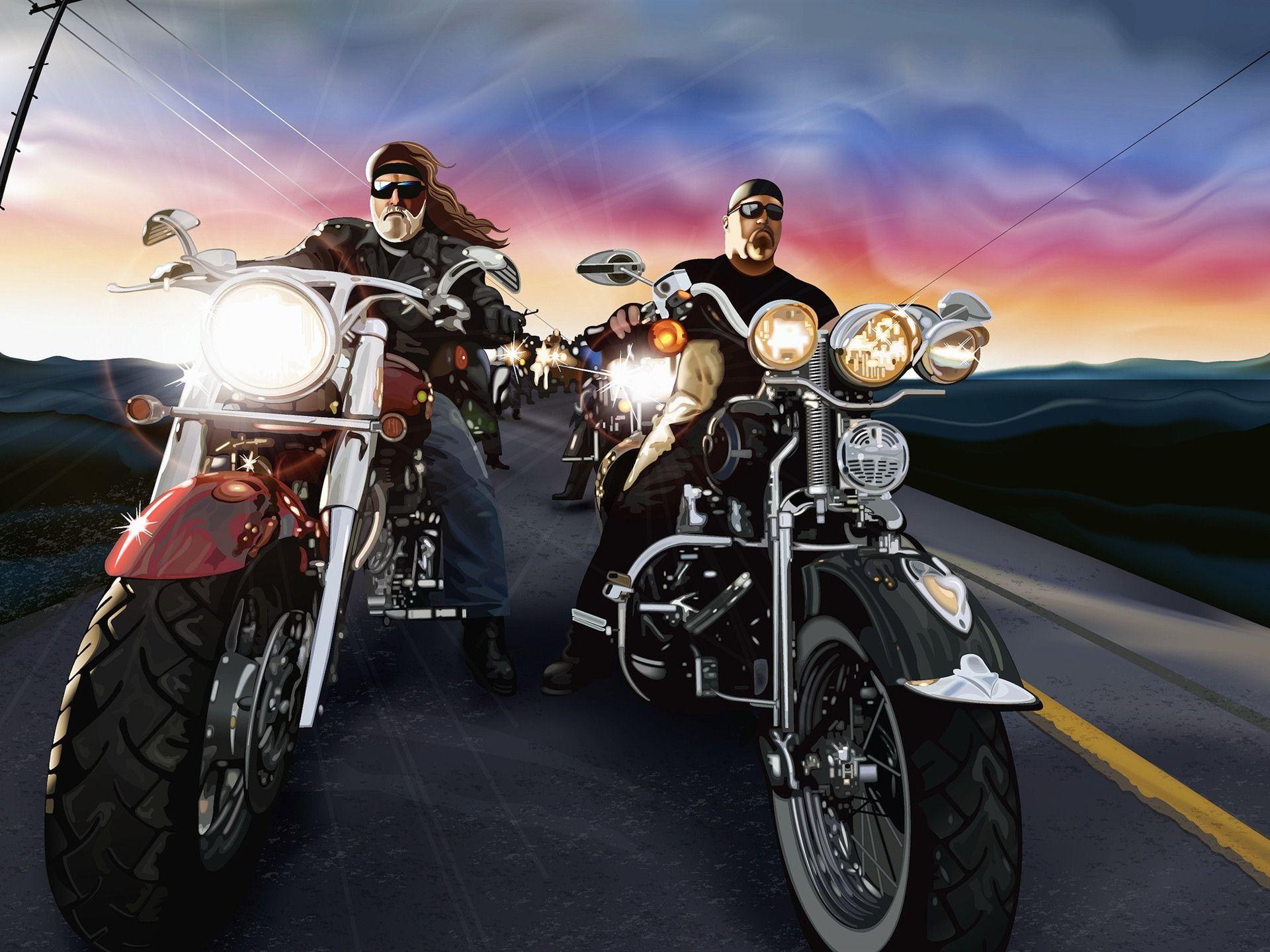 1920x1440 Harley Davidson Bikes Wallpaper HD