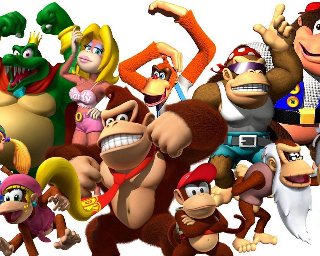 1280x1024 Free download Donkey Kong Wallpaper HD [1920x1080]