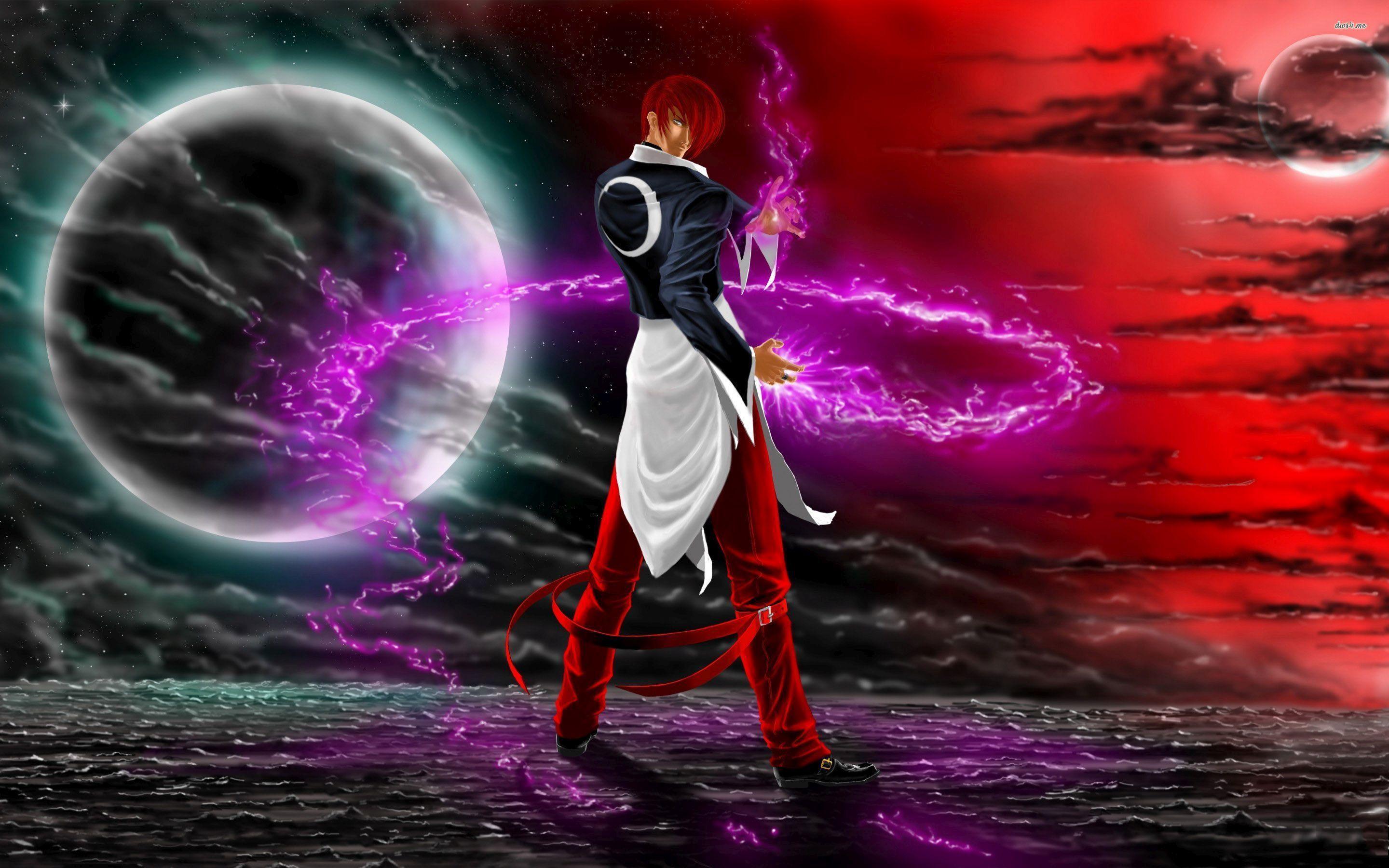 2880x1800 Iori Yagami King of Fighters wallpaper