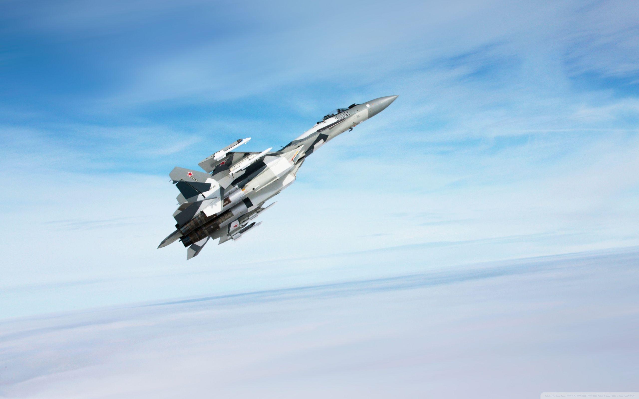 2560x1600 SU 35S Russian Jet Fighter ❤ 4K HD Desktop Wallpaper for 4K