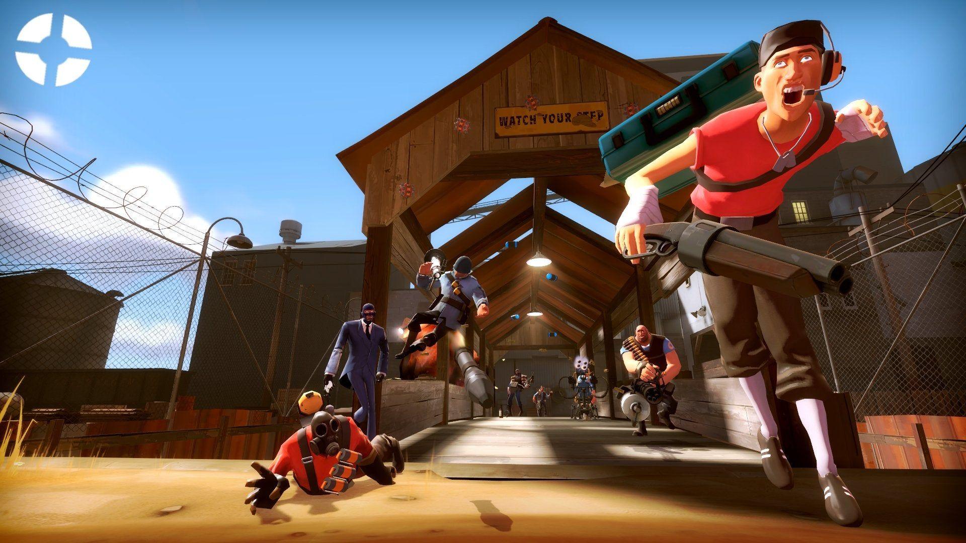 1920x1080 First Ever TF2 Wallpaper I've made using Garrys Mod