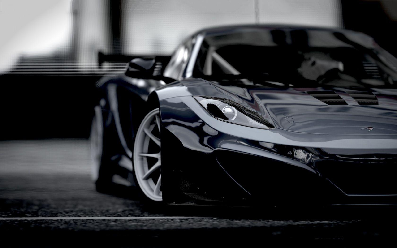 1680x1050 Black McLaren MP4 Wallpaper Desktop Wallpaper