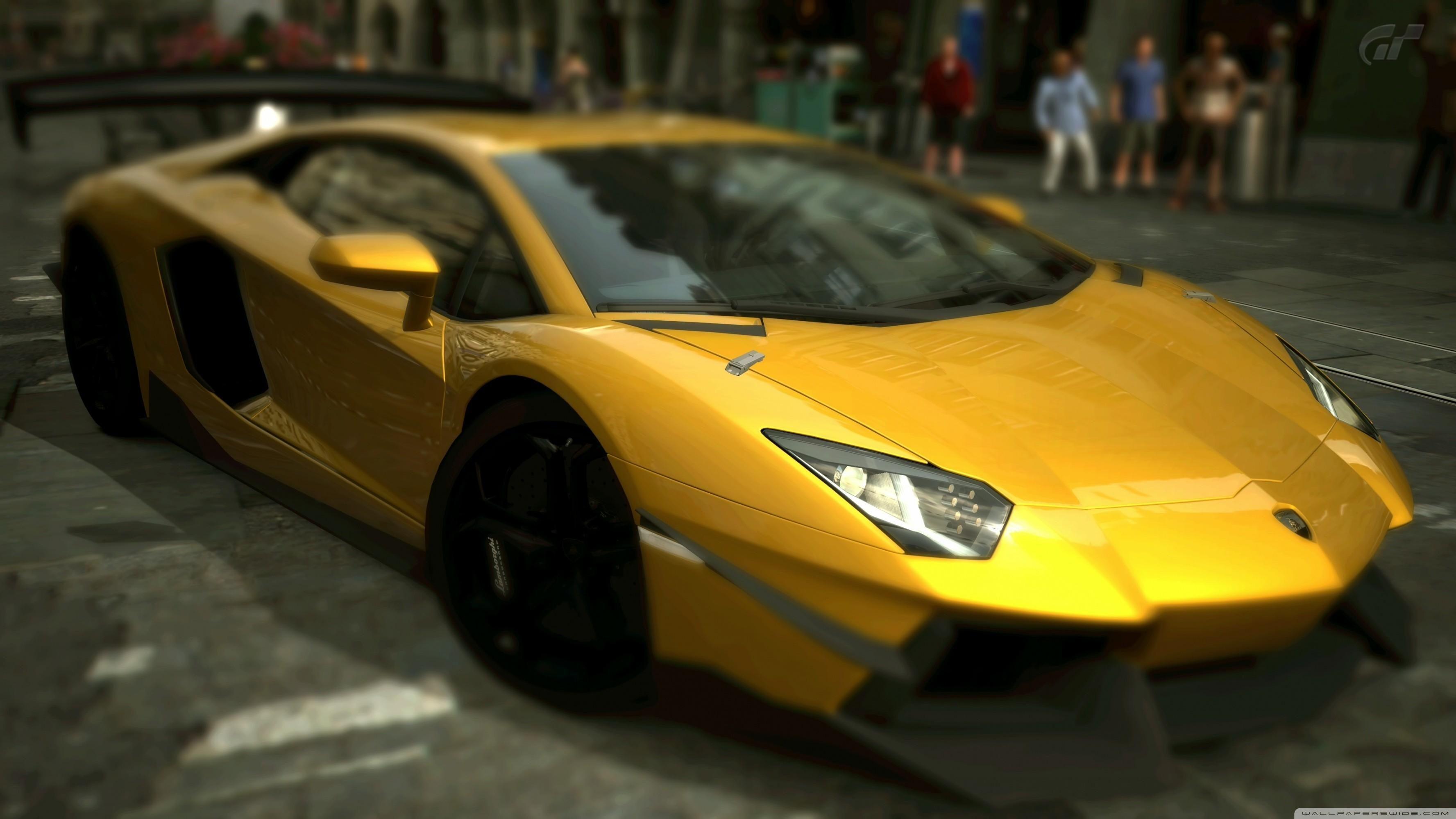 3554x1999 Gold Lamborghini Wallpaper, Picture