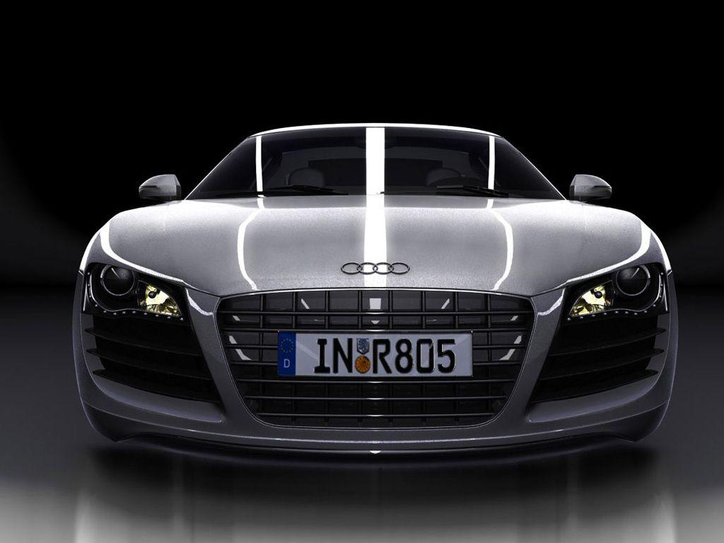 1024x768 Audi Front Wallpaper in jpg format for free download