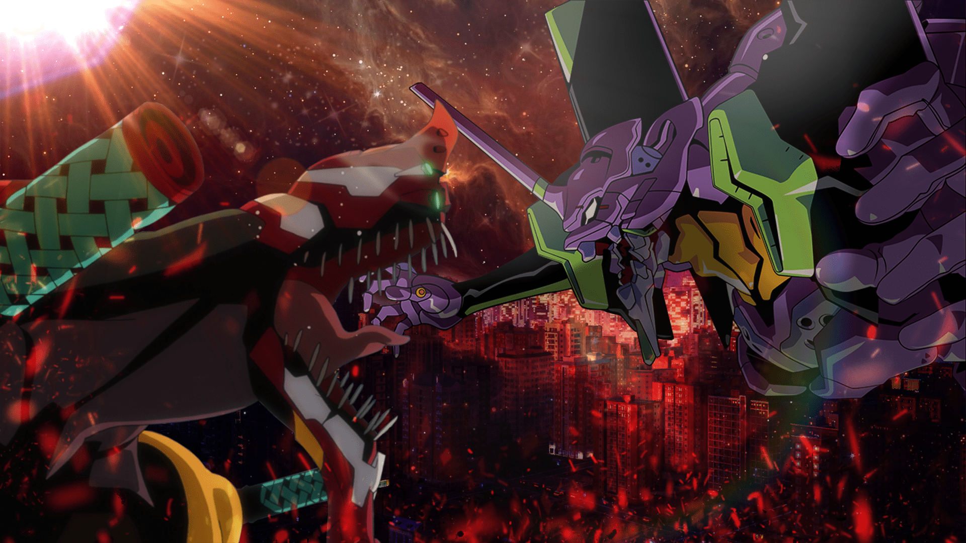 1920x1080 Evangelion Wallpaper For the sake of the fans of one